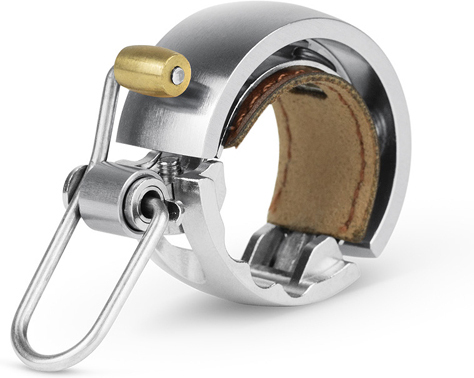 Knog Oi Luxe -minikell, hõbedane