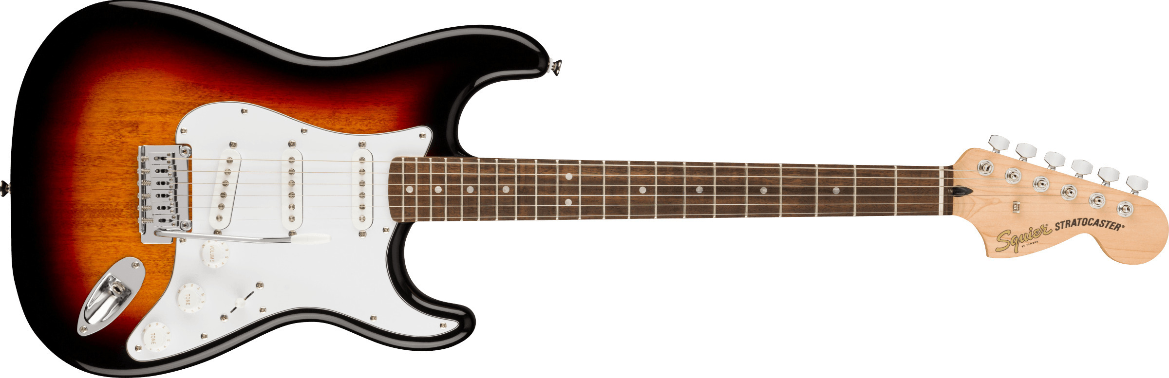 Squier Affinity Stratocaster elektrikitarr, 3-Color Sunburst