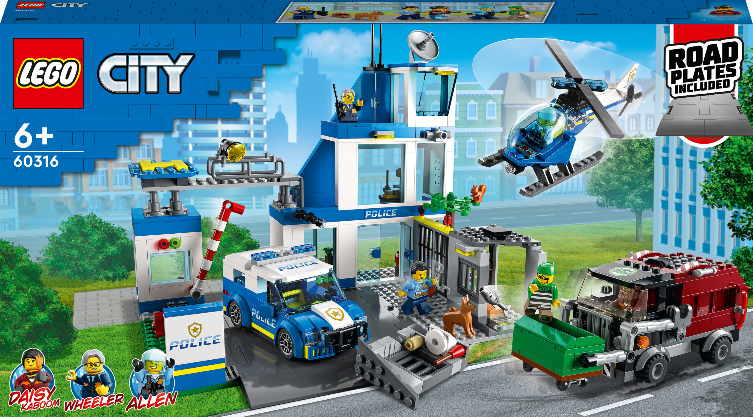 LEGO City Police 60316 - Politsei Jaam