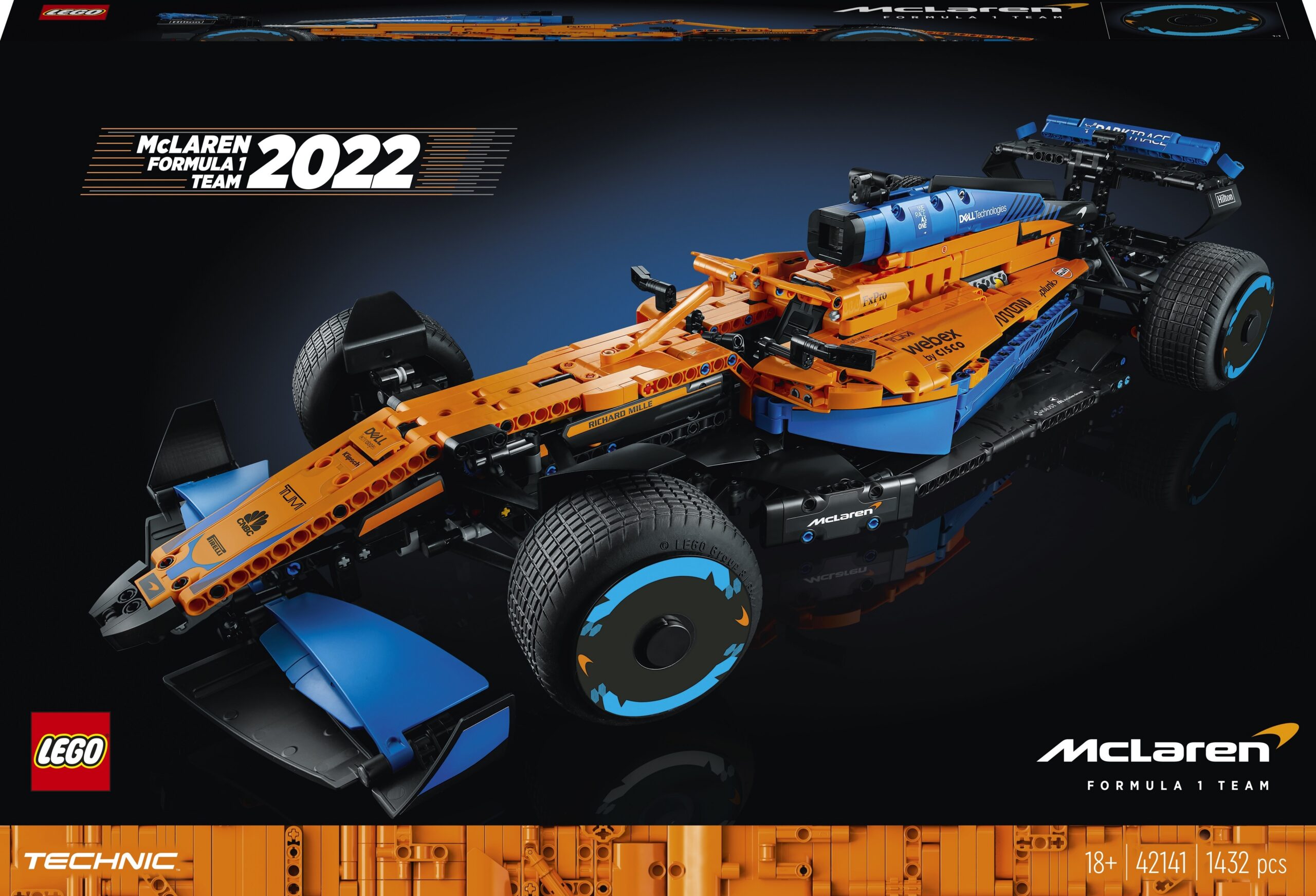 LEGO Technic 42141 - McLaren Vormel 1™ võidusõiduauto