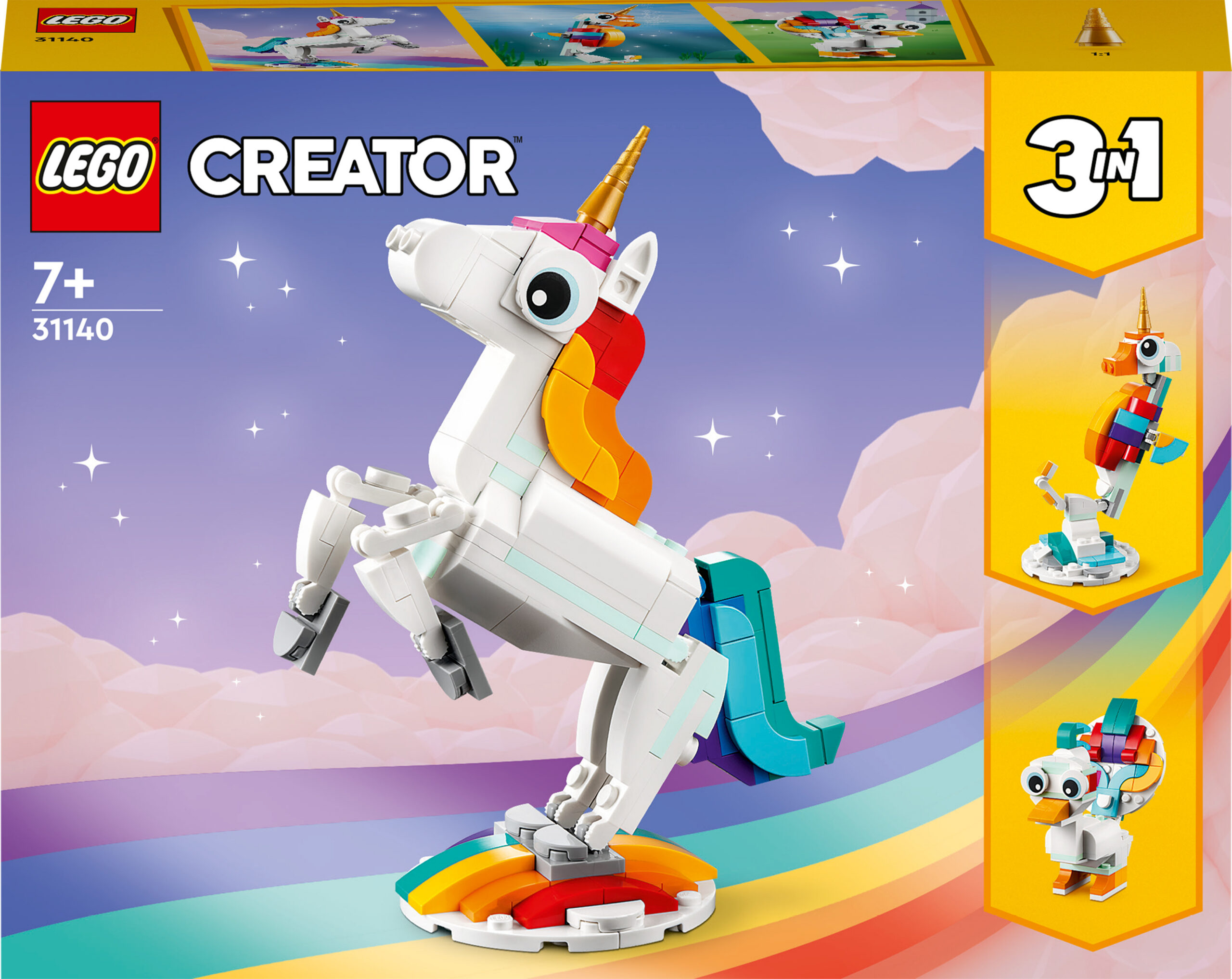 LEGO Creator 31140 - Muinasjutuline ükssarvik