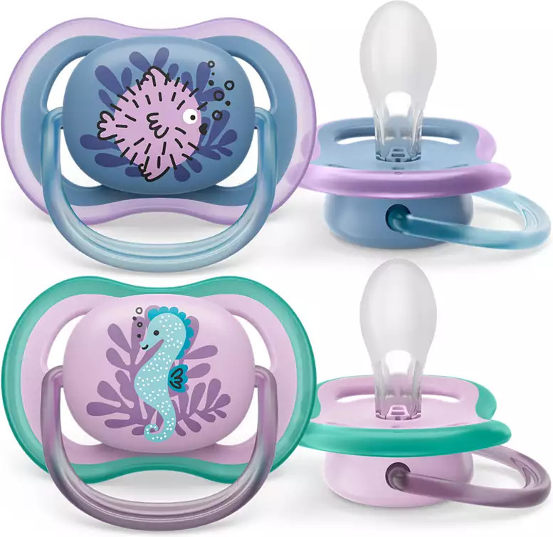 Philips Avent SCF085/61 Ultra Air - lutid 6-18 kuud 2 tk, merihobuke