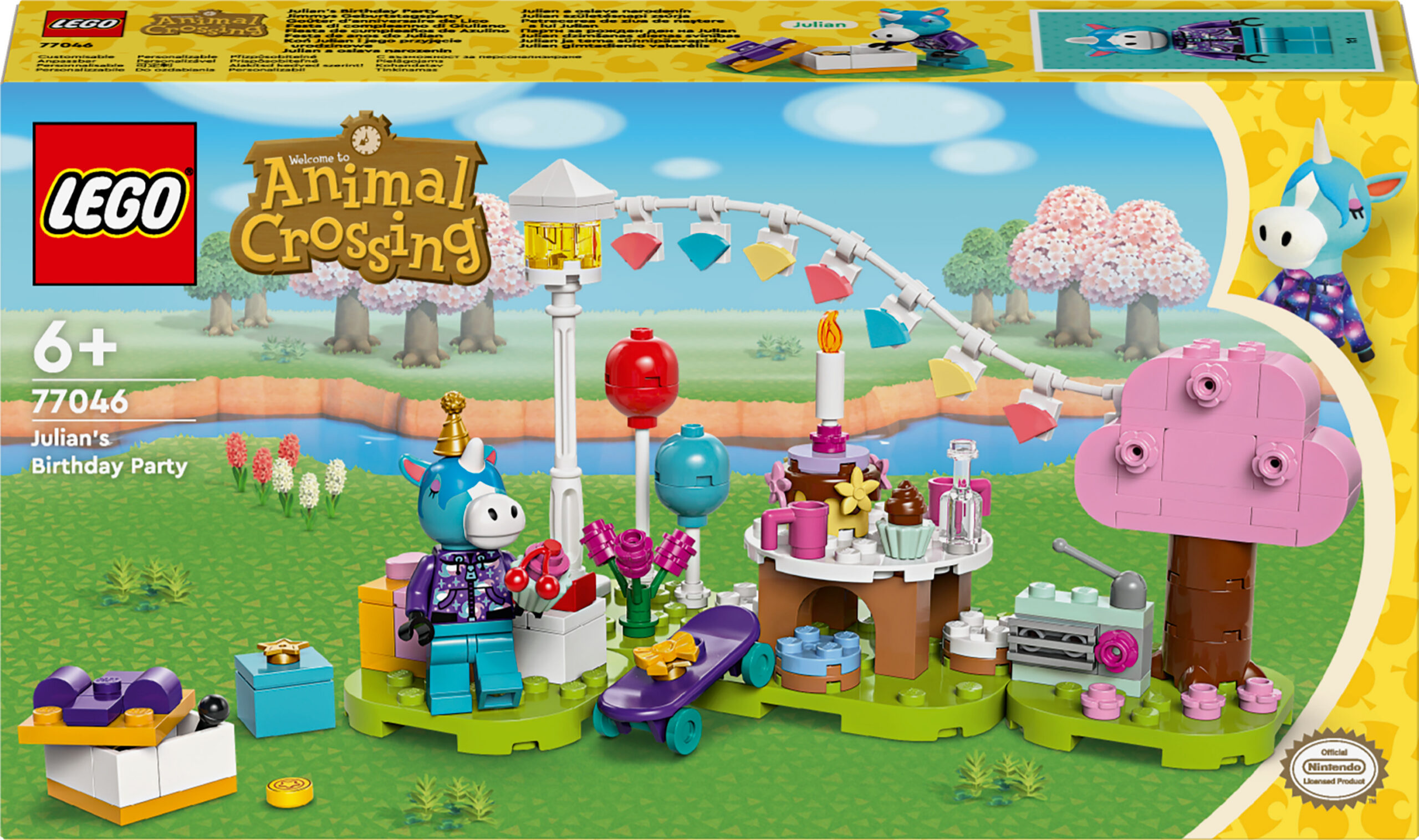 LEGO Animal Crossing 77046 - Juliani sünnipäevapidu