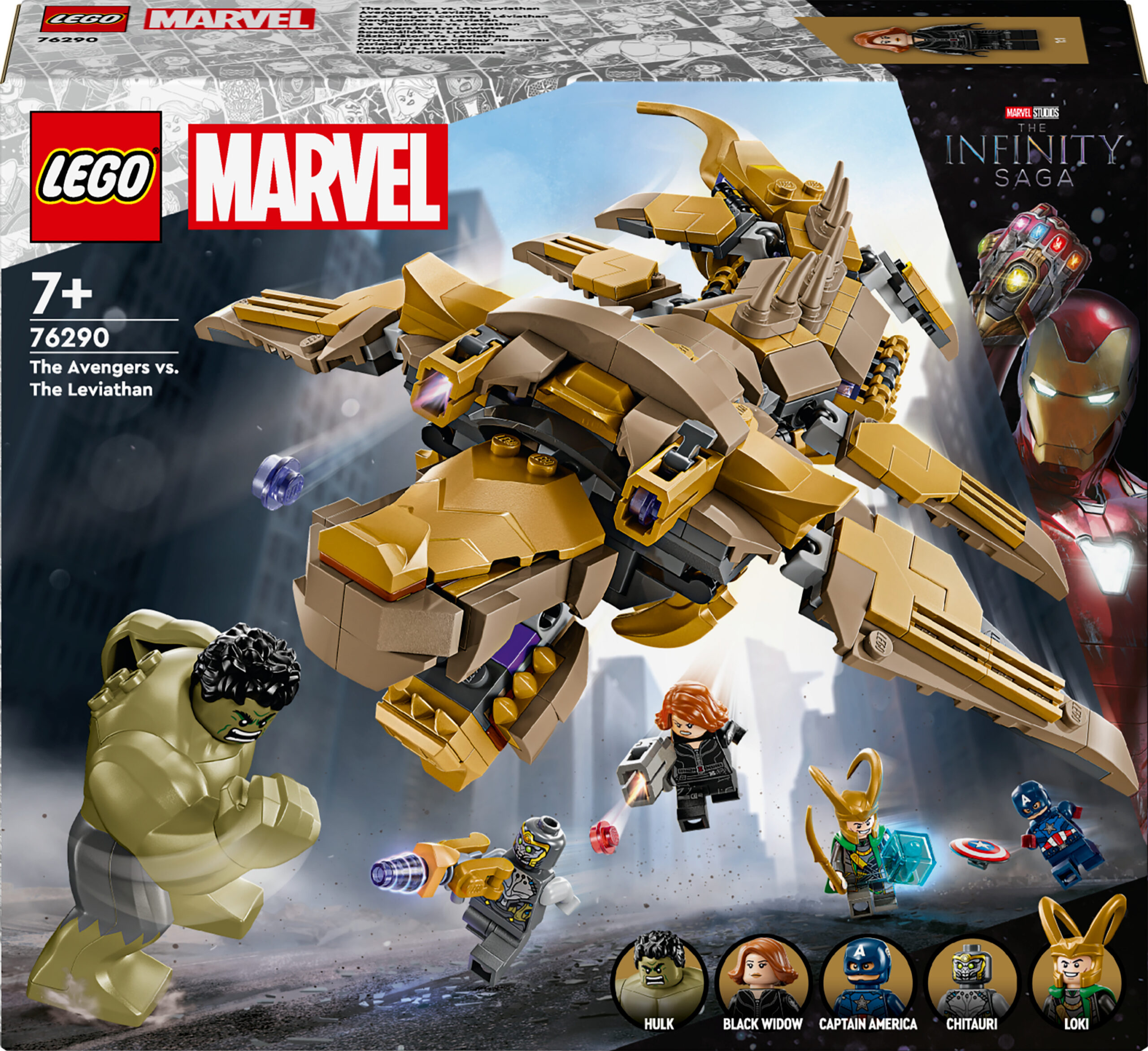 LEGO Super Heroes Marvel 76290 - Kättemaksjad vs. Leviathan