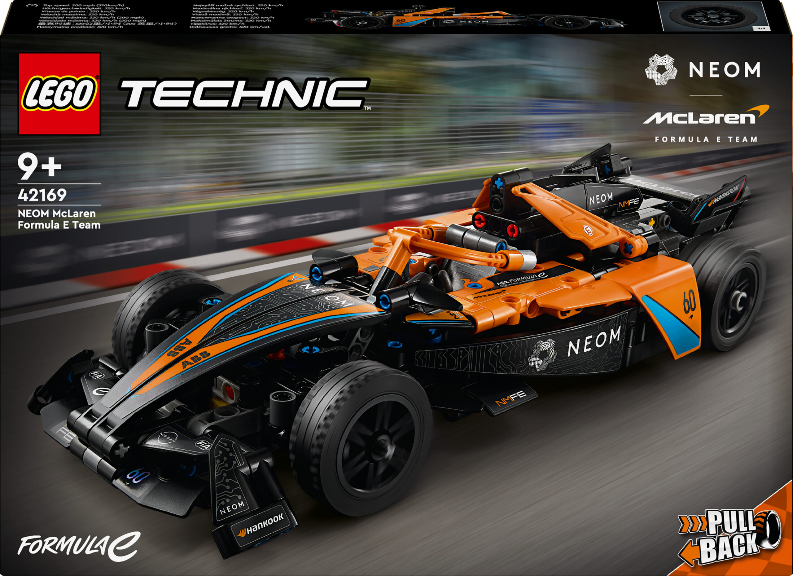 LEGO Technic 42169 - NEOM McLaren Vormel E võidusõiduauto