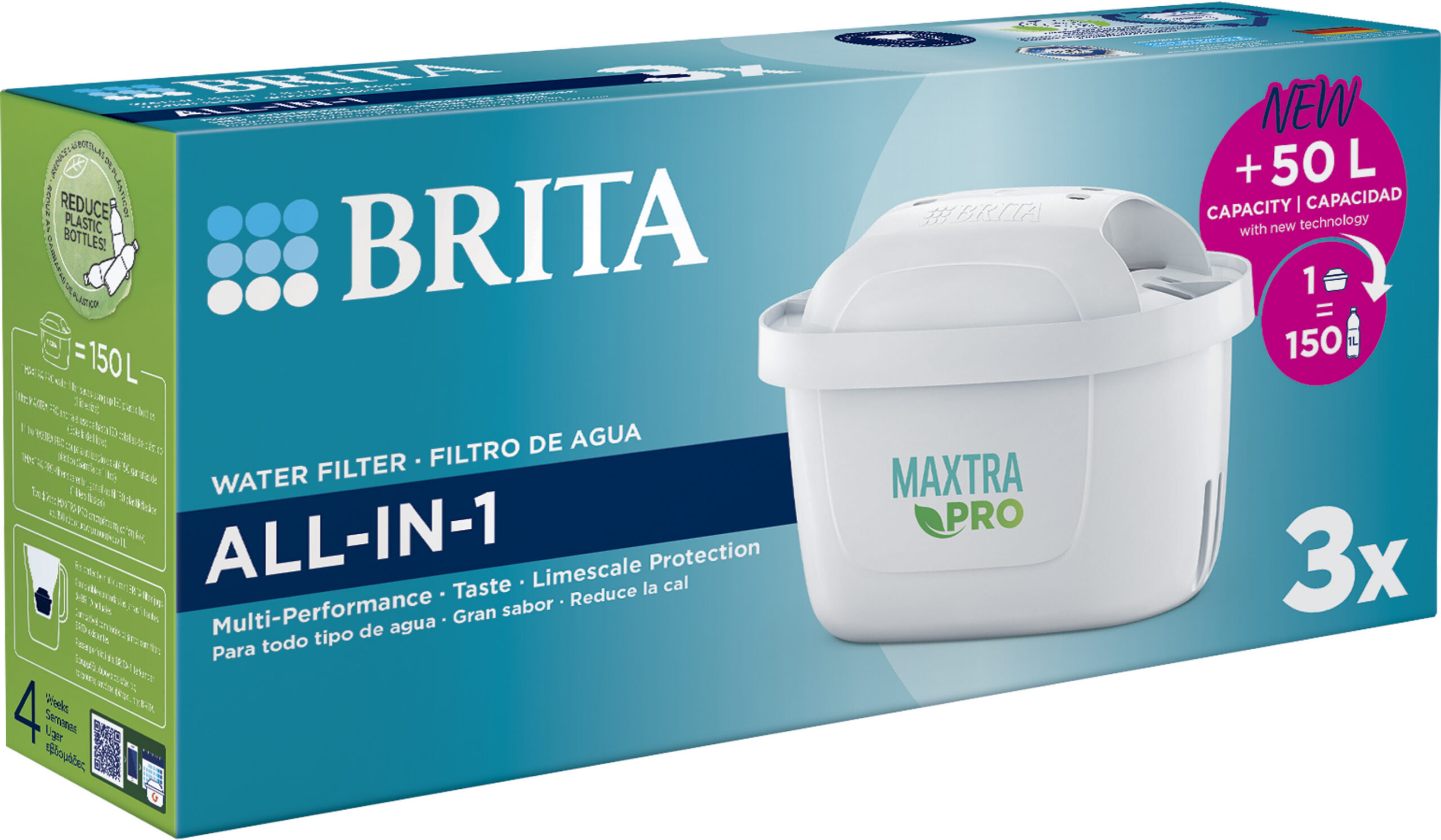 Brita Maxtra Pro filter, 3 tk