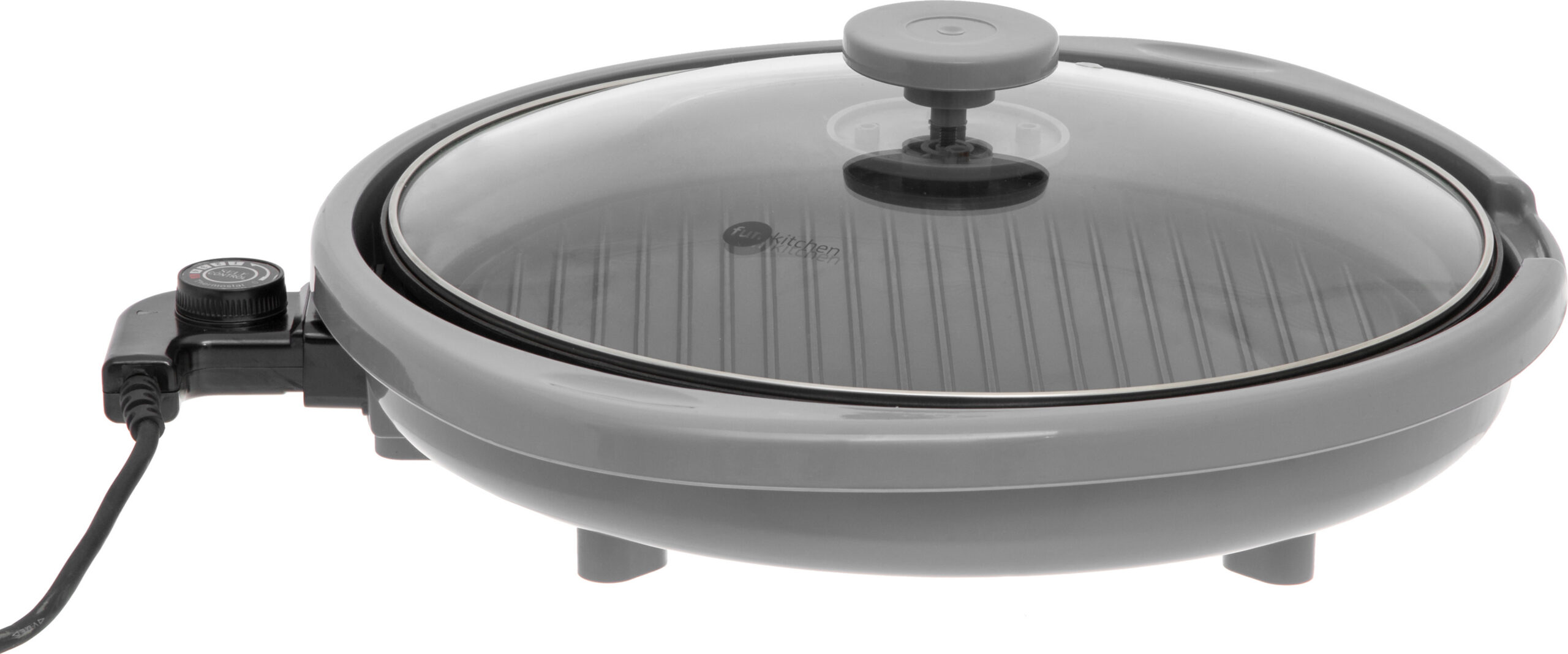 Mustang Electric Grill Hornet klaaskaanega, Ø 36cm