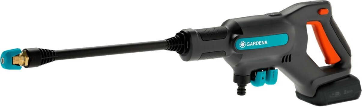 GARDENA AquaClean 24/18V P4A Premium keskmise survega pesur veepaagi, aku ja laadijaga