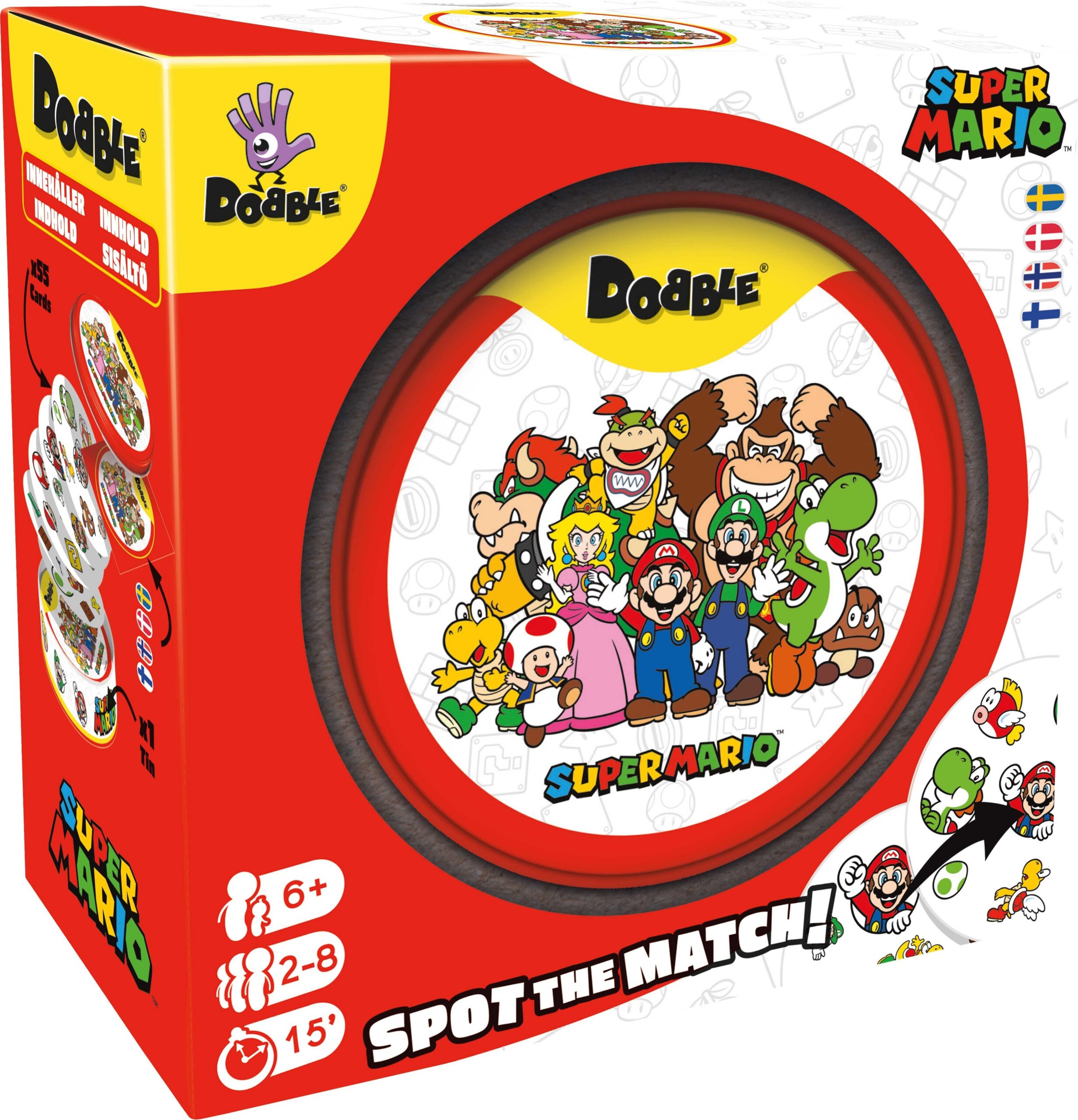 Dobble Super Mario kaardimäng