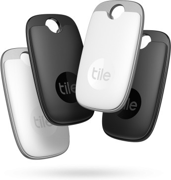 Tile Pro (2022) asukoha määraja, 4 tk, must ja valge