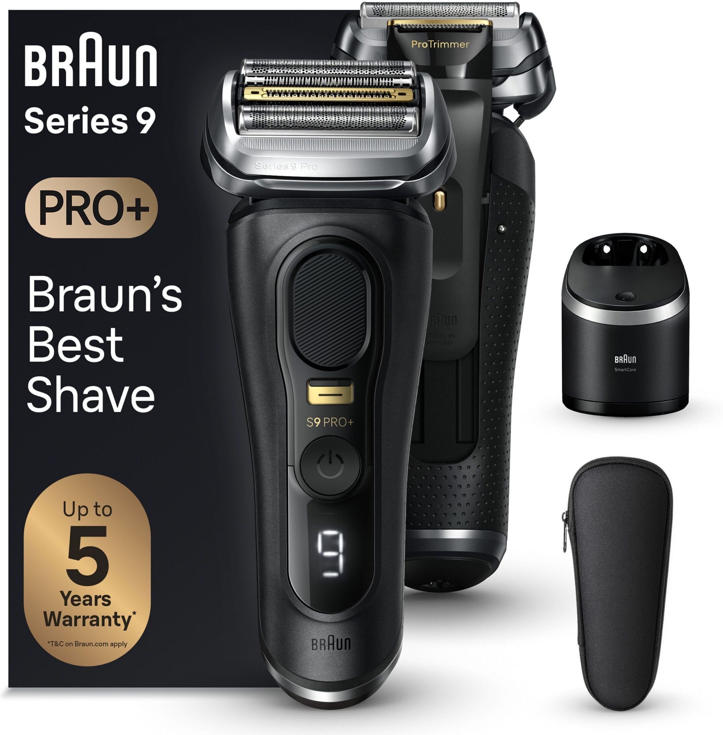 Braun Serie 9 PRO+ 9560cc - pardel puhastusjaamaga