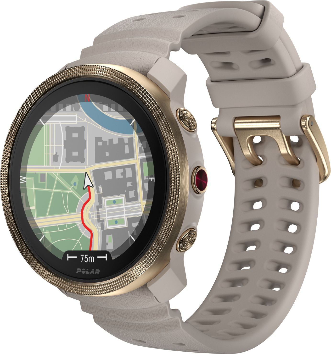 Polar Vantage M3 spordikell, hall/kuldne, S-L
