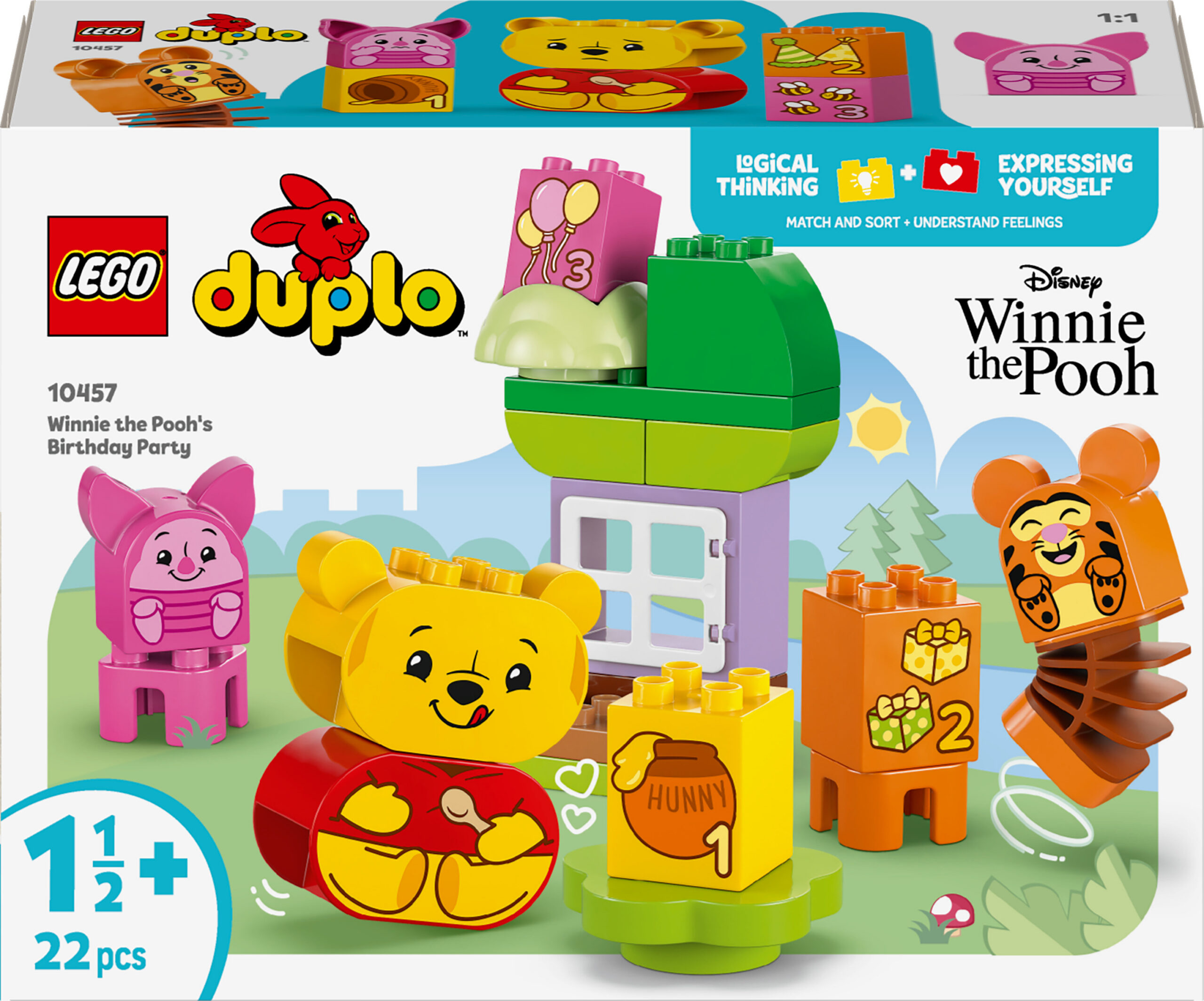 LEGO DUPLO Disney 10457 – Karupoeg Puhhi sünnipäevapidu