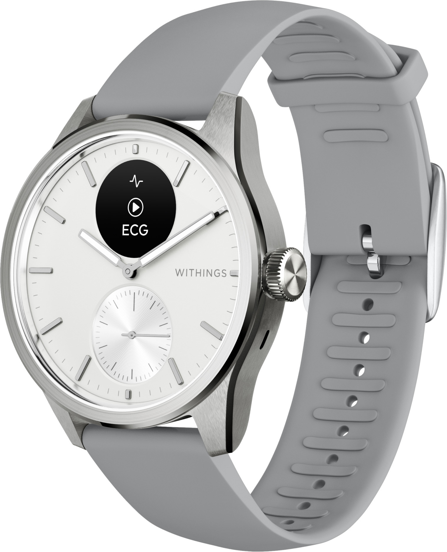 Withings Scanwatch 2 nutikell, 42 mm, valge