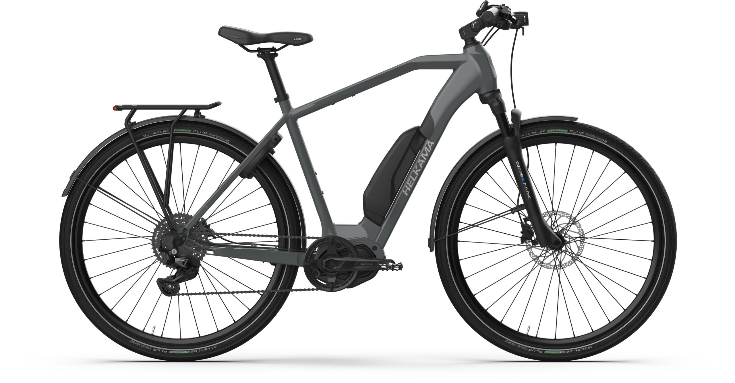 Helkama SE elektriratas, 52 cm, 10-käiguline, tumehall
