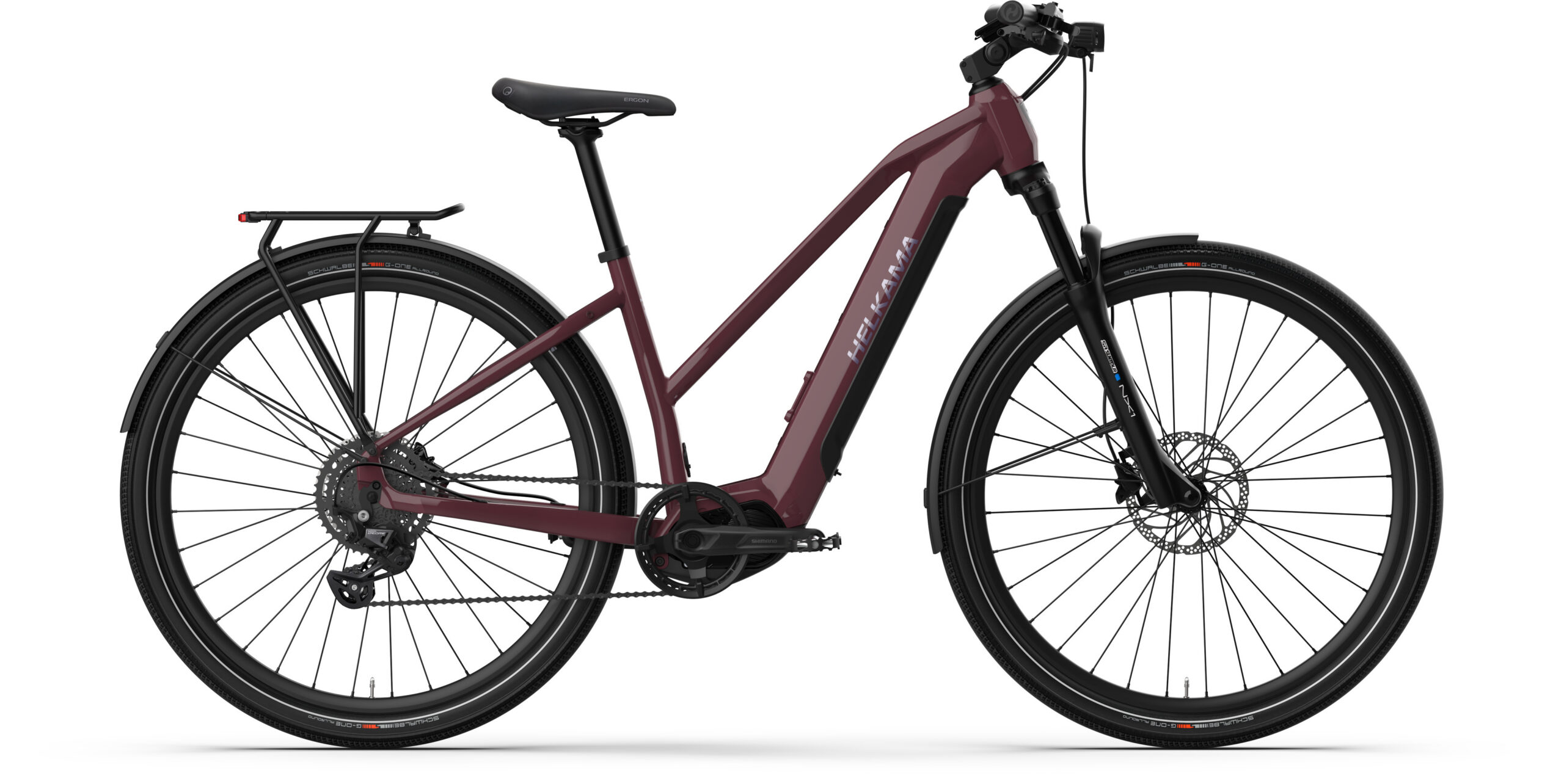 Helkama SX elektriratas, (15") 29", 10-käiguline, jõhvikapunane