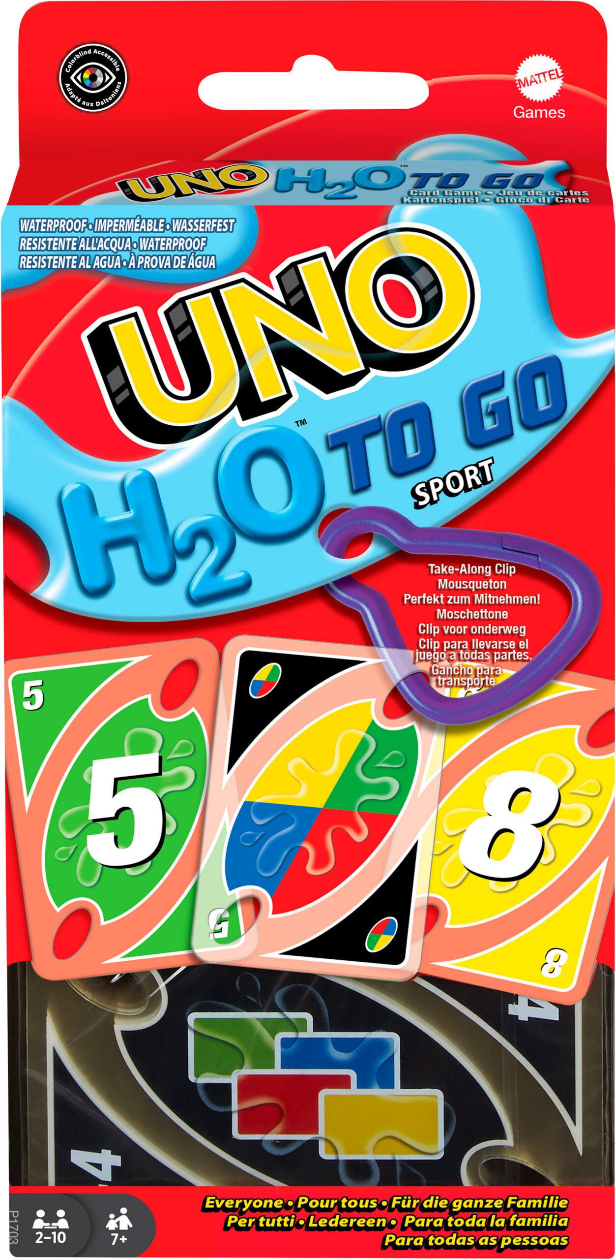 UNO H2O veekindel kaardimäng