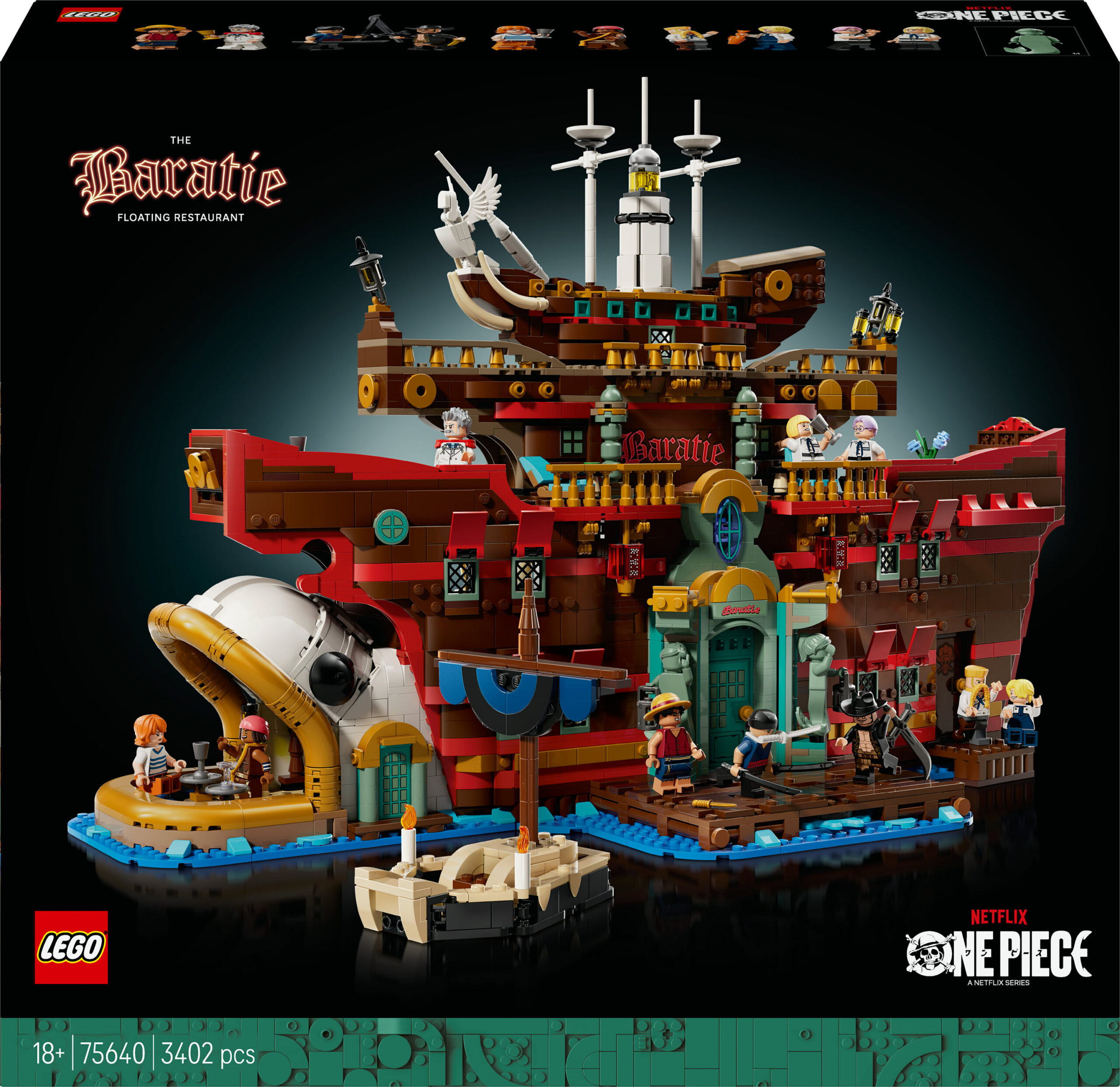LEGO ONE PIECE 75640 Baratie ujuvrestoran