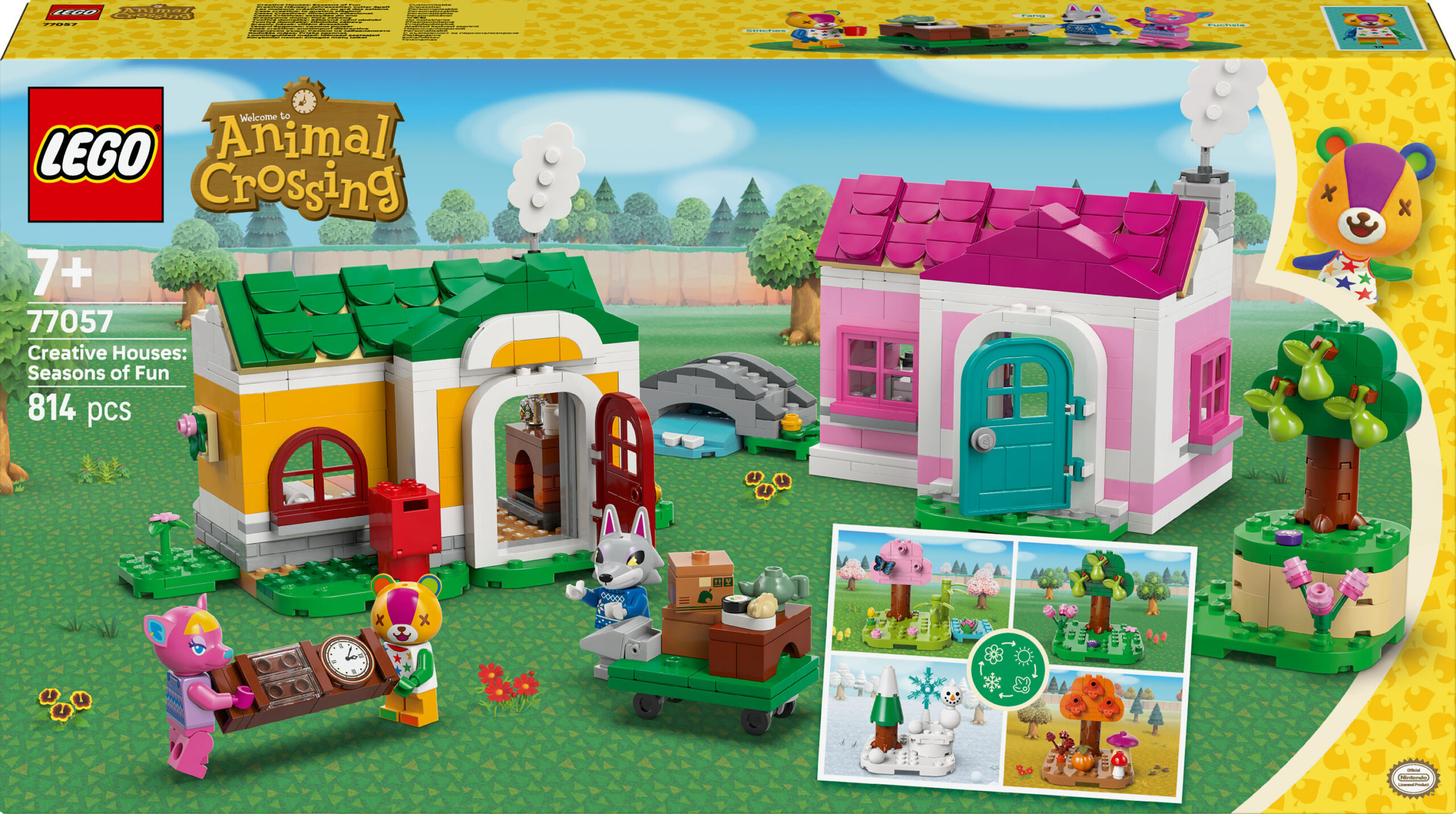 LEGO Animal Crossing 77057 - Loomingulised Majad: Lõbusad Aastaajad