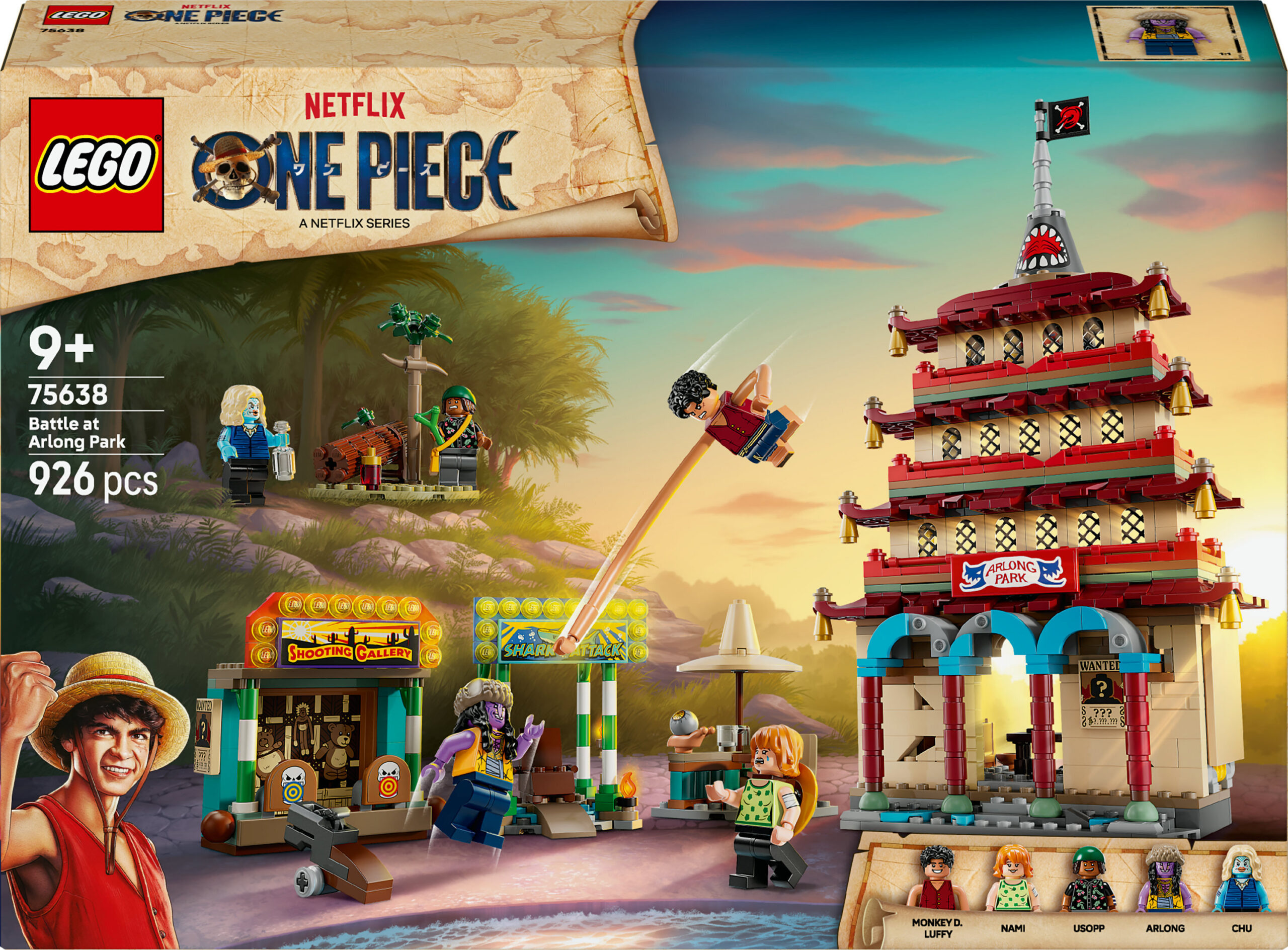 LEGO ONE PIECE 75638 Lahing Arlongi pargis