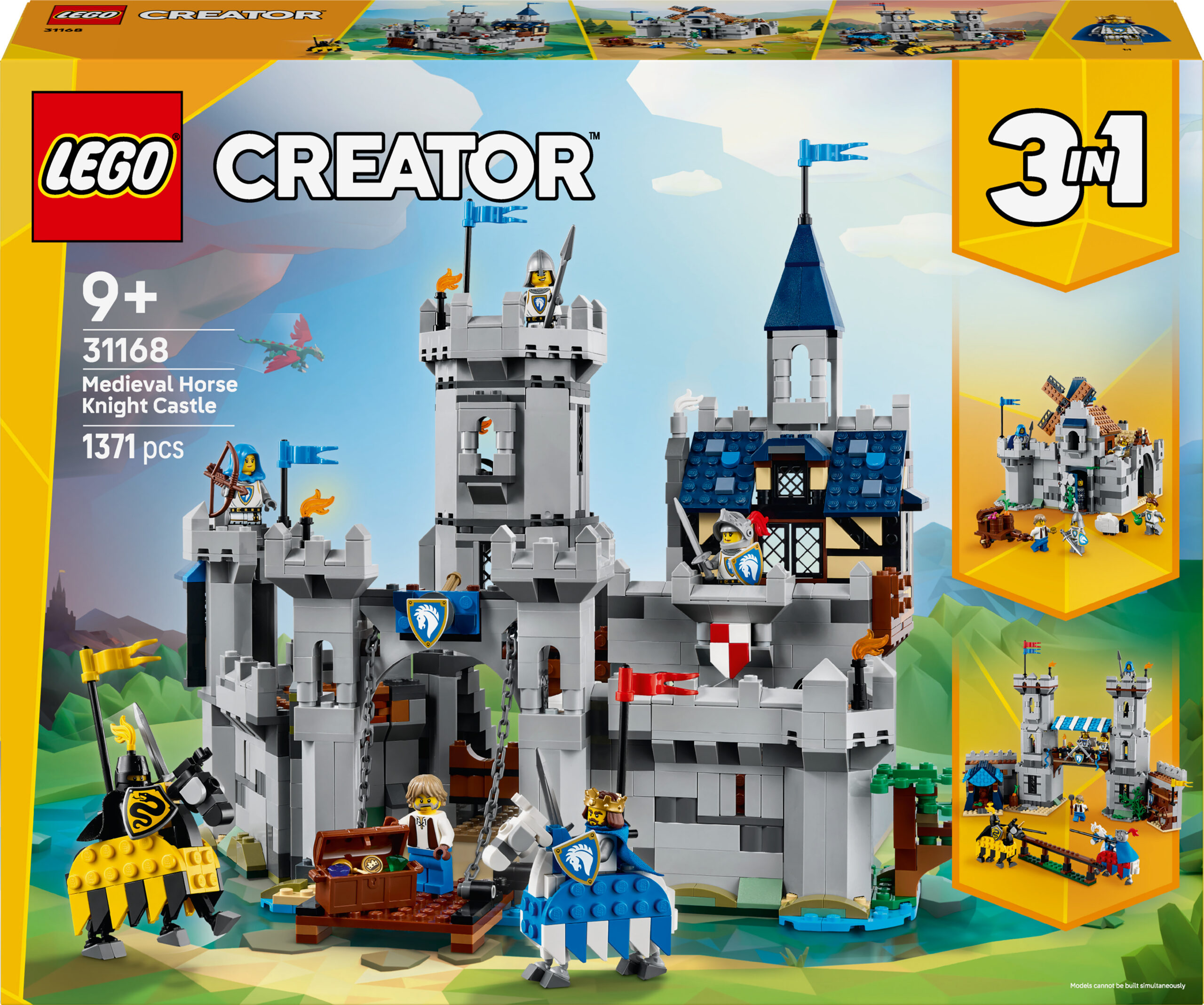 LEGO Creator 31168 Keskaegse Rüütli Loss