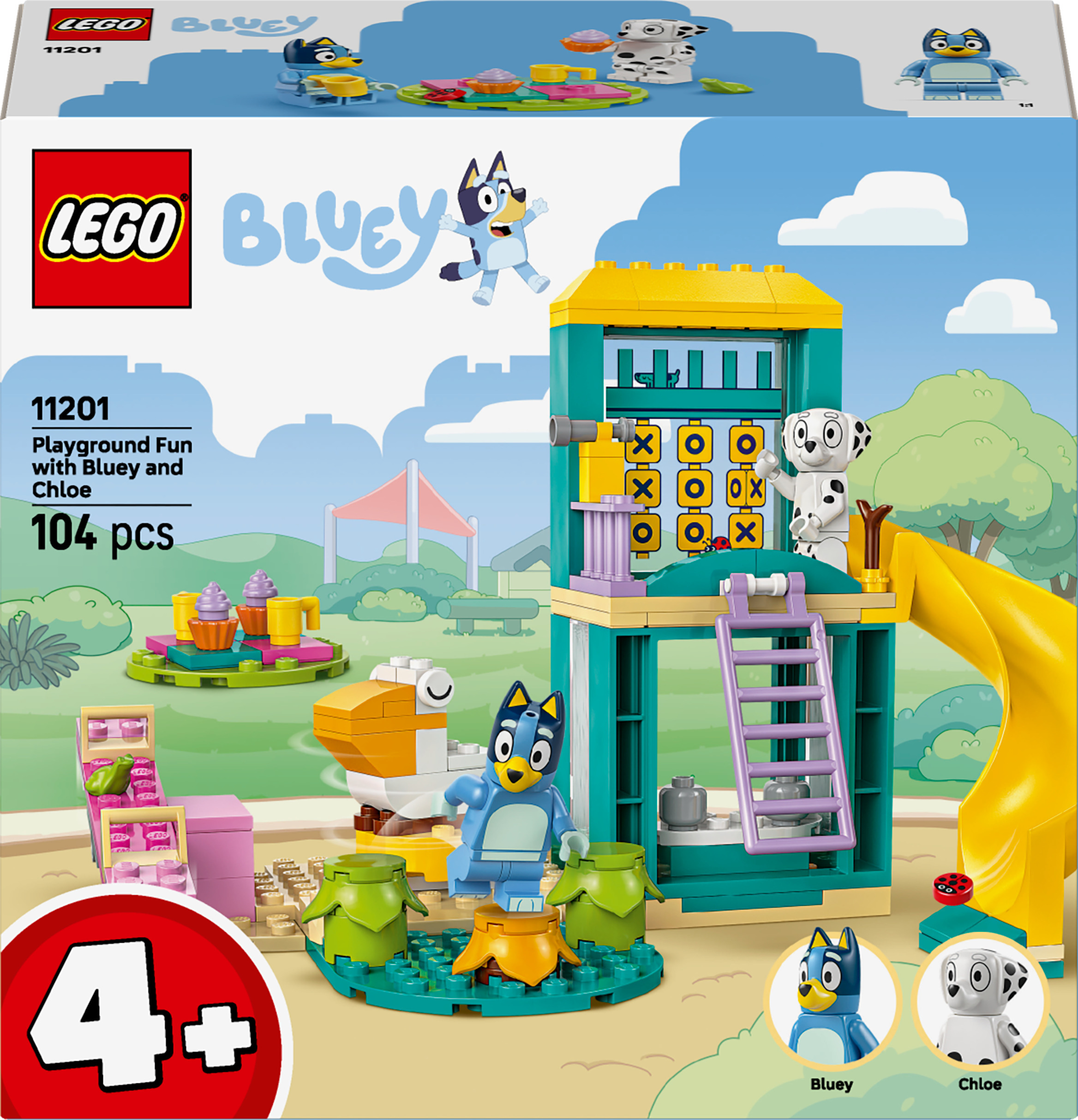 LEGO Bluey 11201 Bluey ja Kati mänguväljaku lõbu