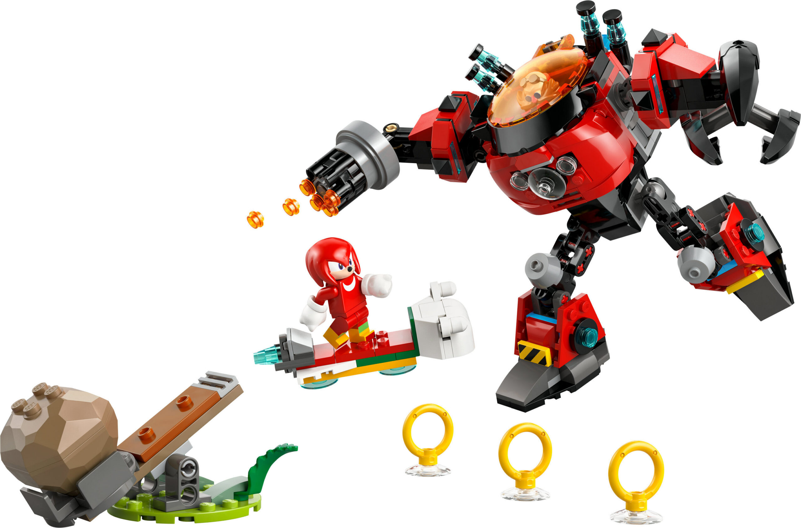 LEGO Sonic the Hedgehog 77005 - Knuckles vs. Dr. Eggman ja munapurustaja robot - Image 2