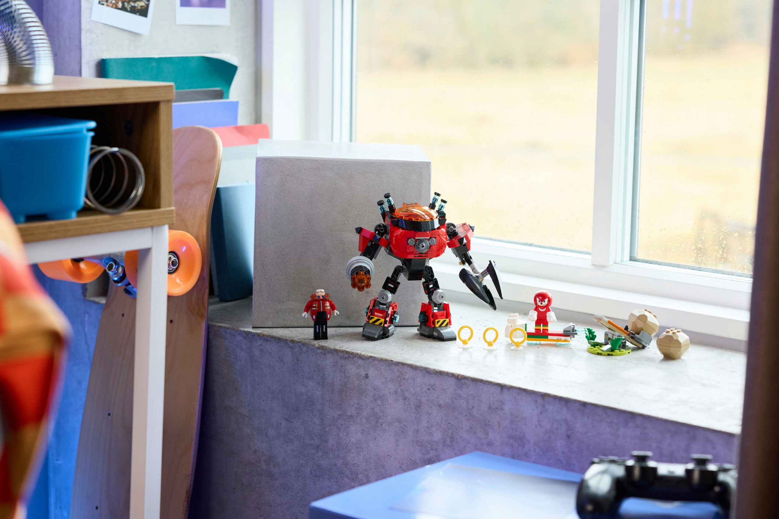 LEGO Sonic the Hedgehog 77005 - Knuckles vs. Dr. Eggman ja munapurustaja robot - Image 5