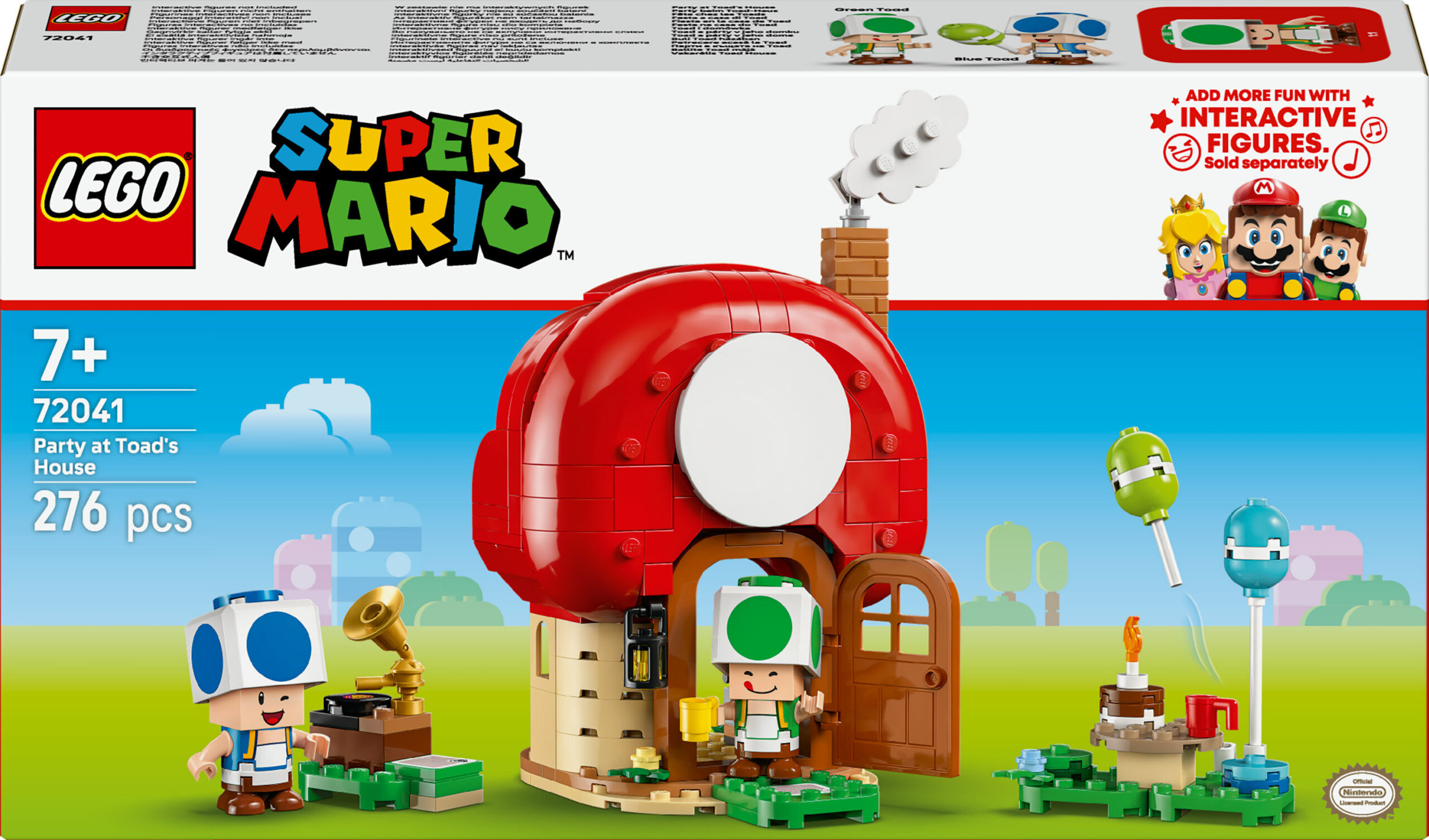 LEGO Super Mario 72041 - Kärnkonnamaja ja pidu