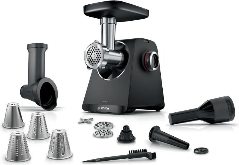 Bosch Serie 4 MultiPower MFWS440B hakklihamasin, 1900 W, must