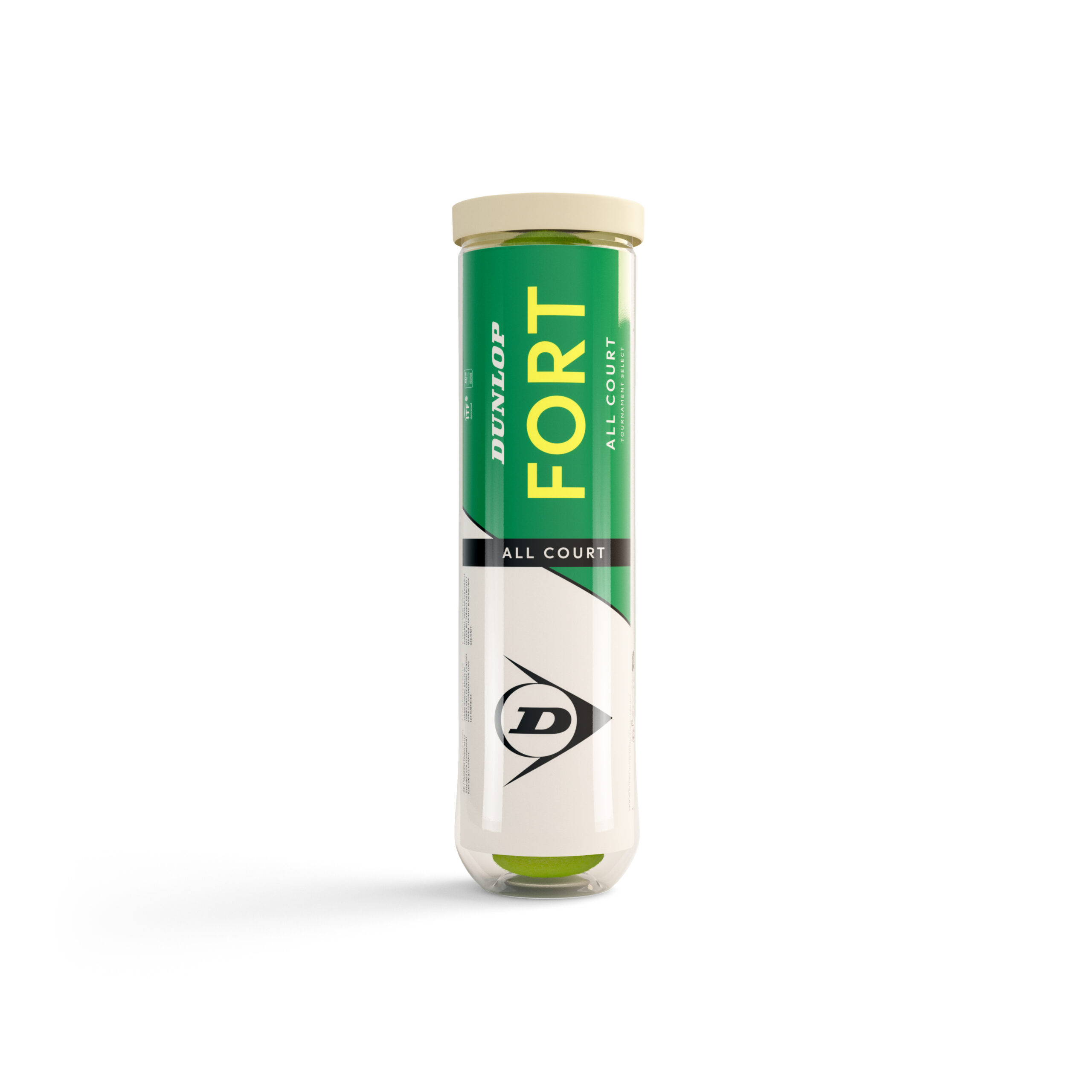 Dunlop Fort All Court -tennispallo, 4 kpl, eco