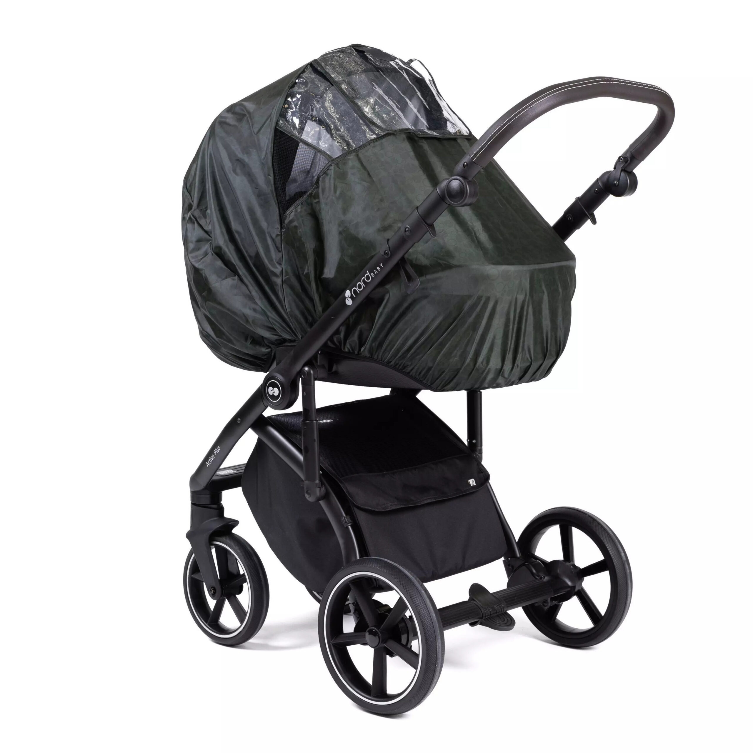 NordBaby vihmakate lapsevankrile/kärule, tumeroheline
