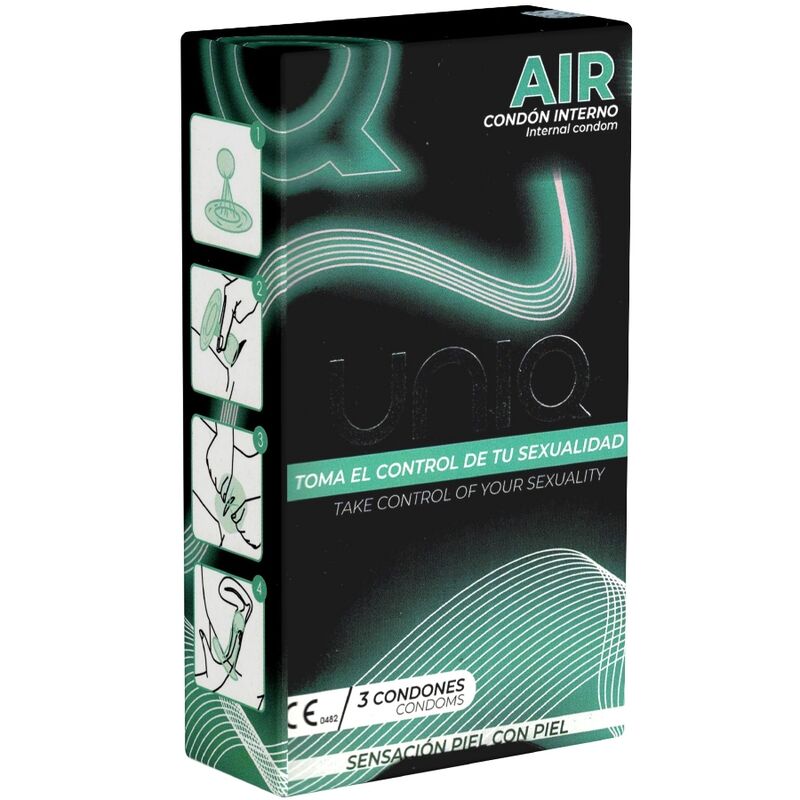 AIR LATEX FREE FEMALE CONDOM 3 UNITS