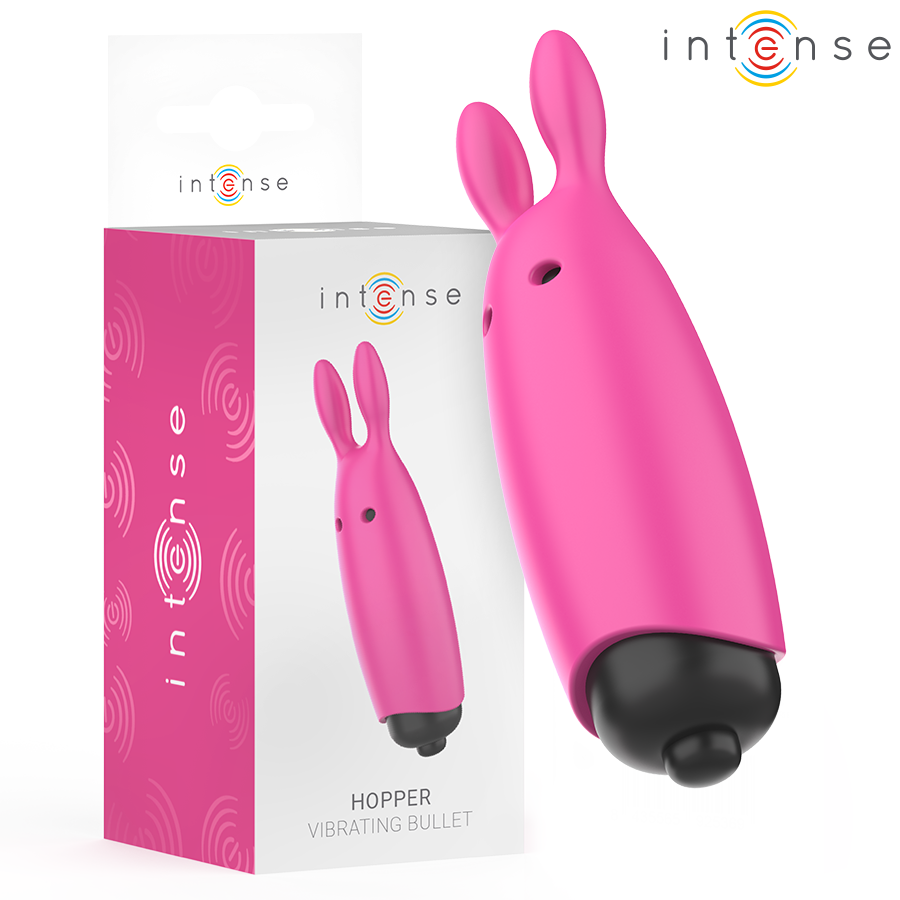 HOPPER PINK VIBRATING BULLET 8.3 X 2.4 CM