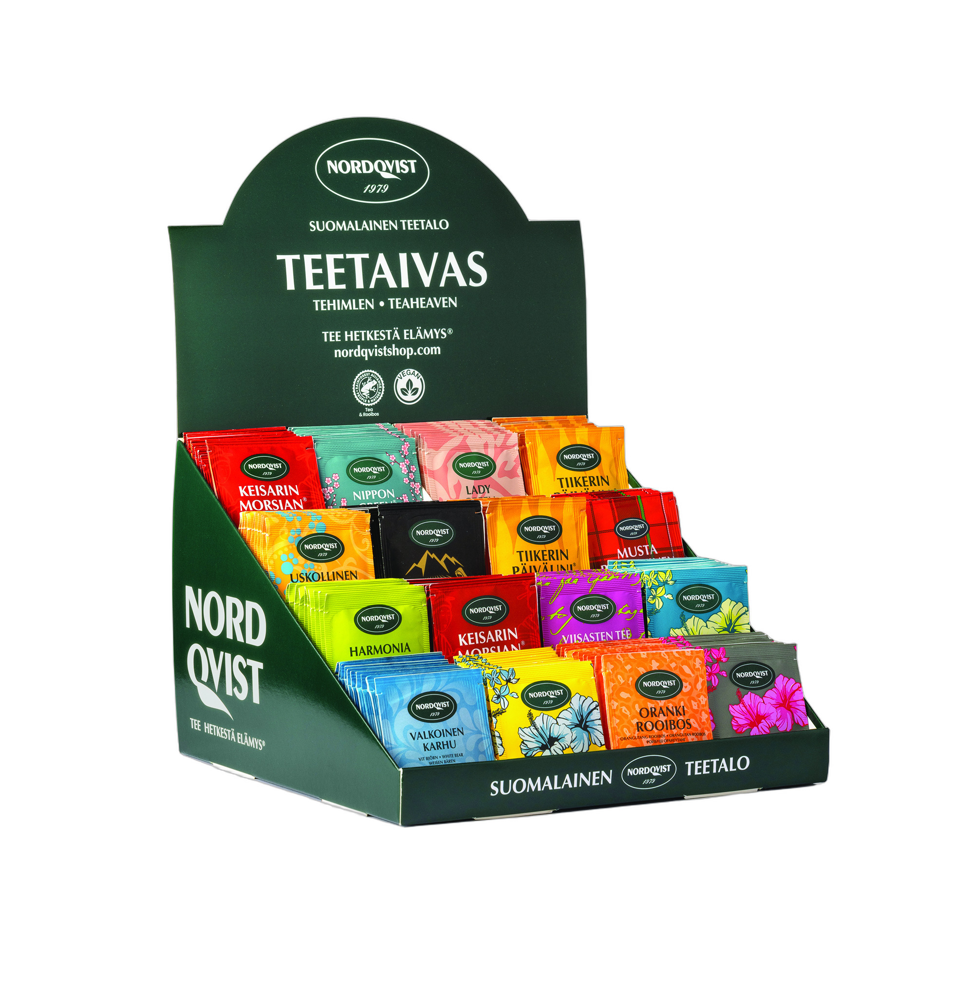 Nordqvist Teetaivas 160 x tee kohvikupakkide komplekt