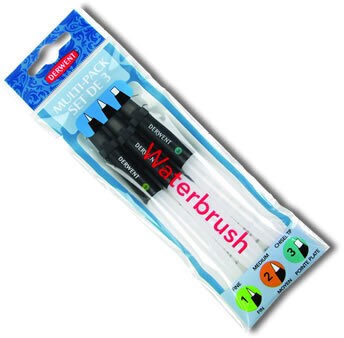 Derwent vesipintsel, 3 tk pakis