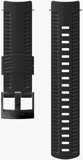 Suunto Athletic 2 silikoonrihm 24 mm, must