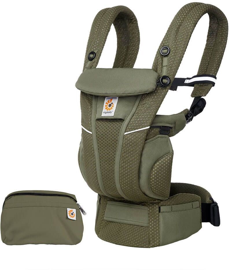 Ergobaby Omni Breeze lapsekandealus, oliivroheline