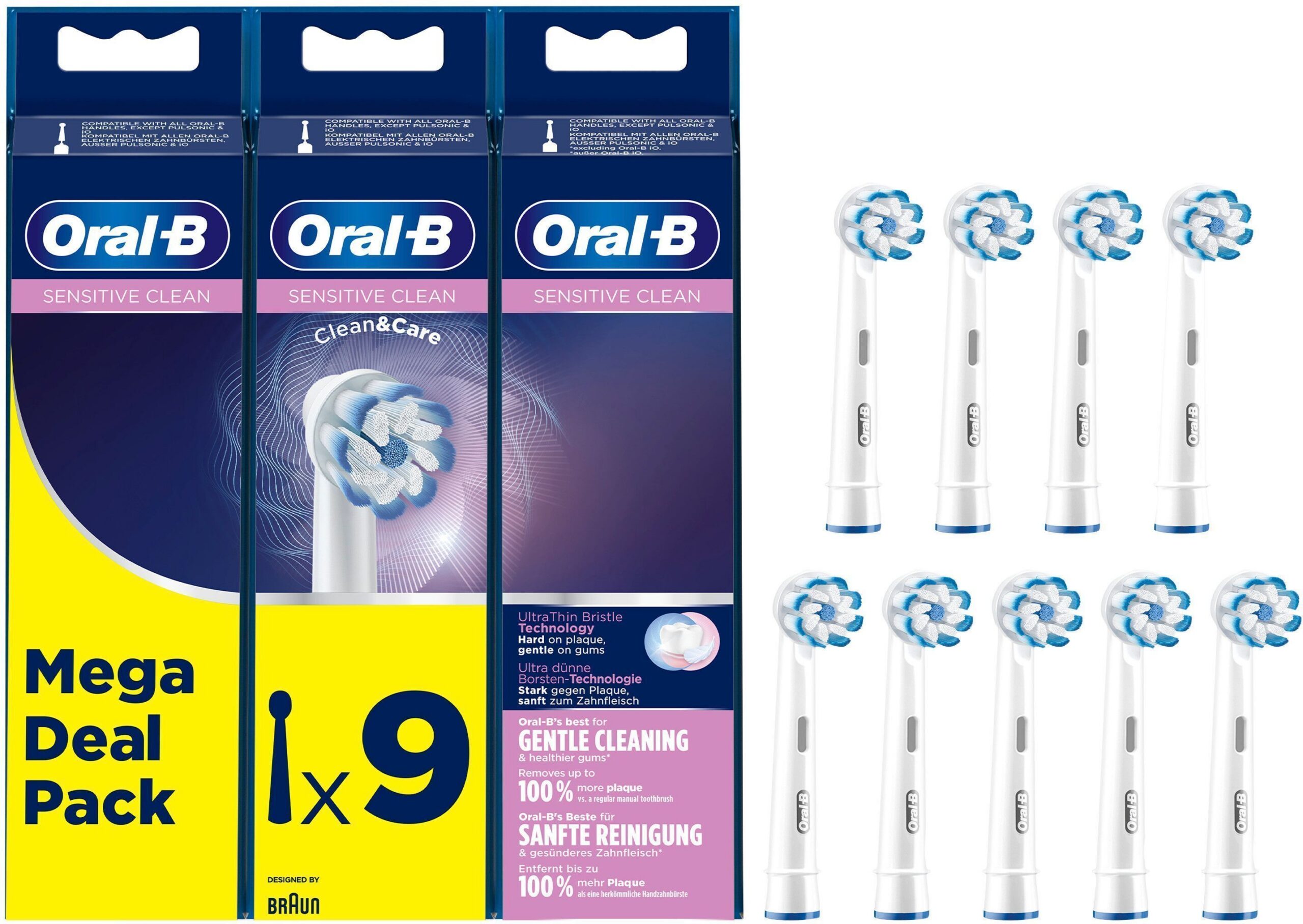 Oral-B Sensitive Puhas vahetushari, 9 tk - Image 2