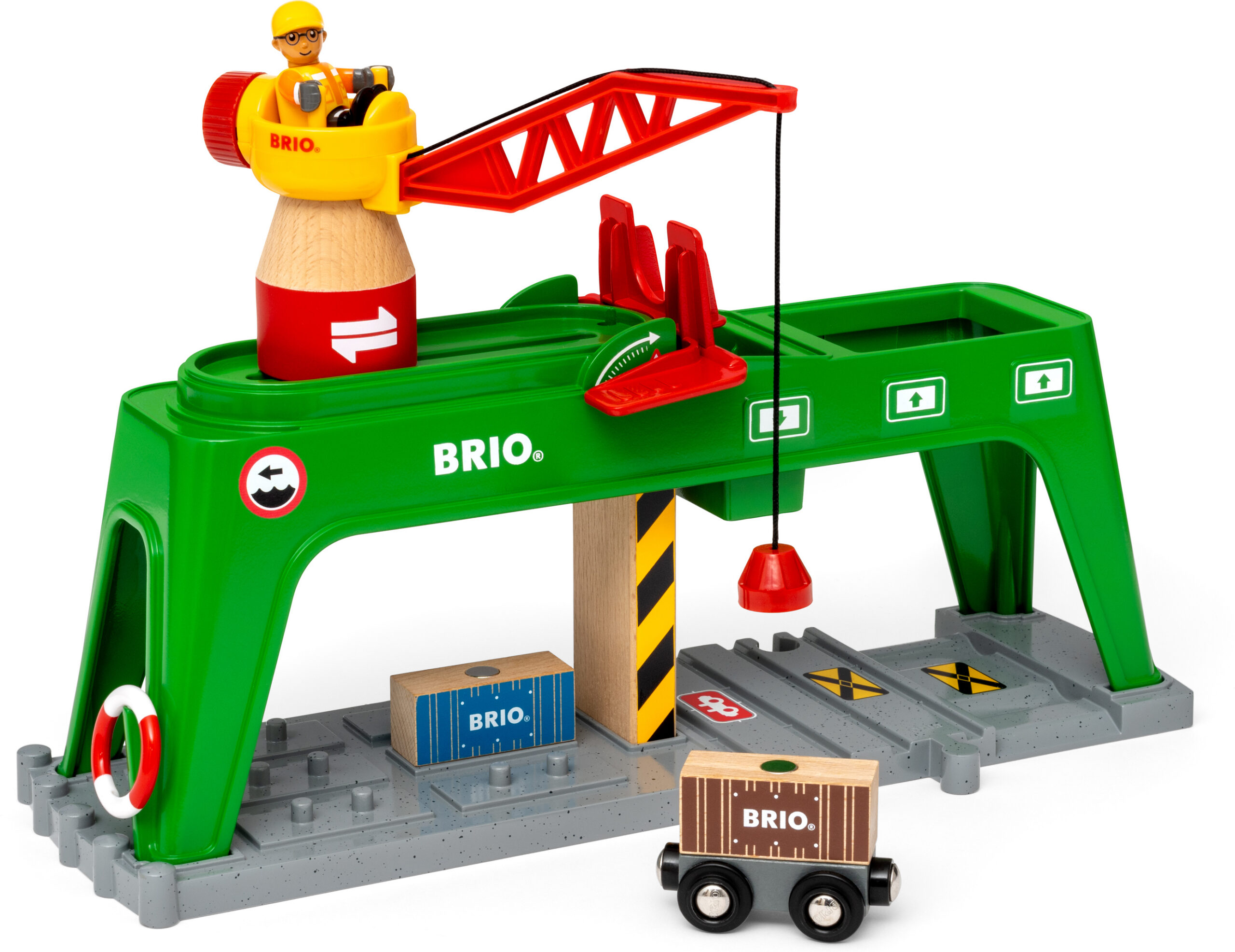 Brio World 33996 - Konteinerkraana