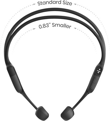 Shokz OpenRun Mini luujuhtivusega kõrvaklapid, mustad - Image 5