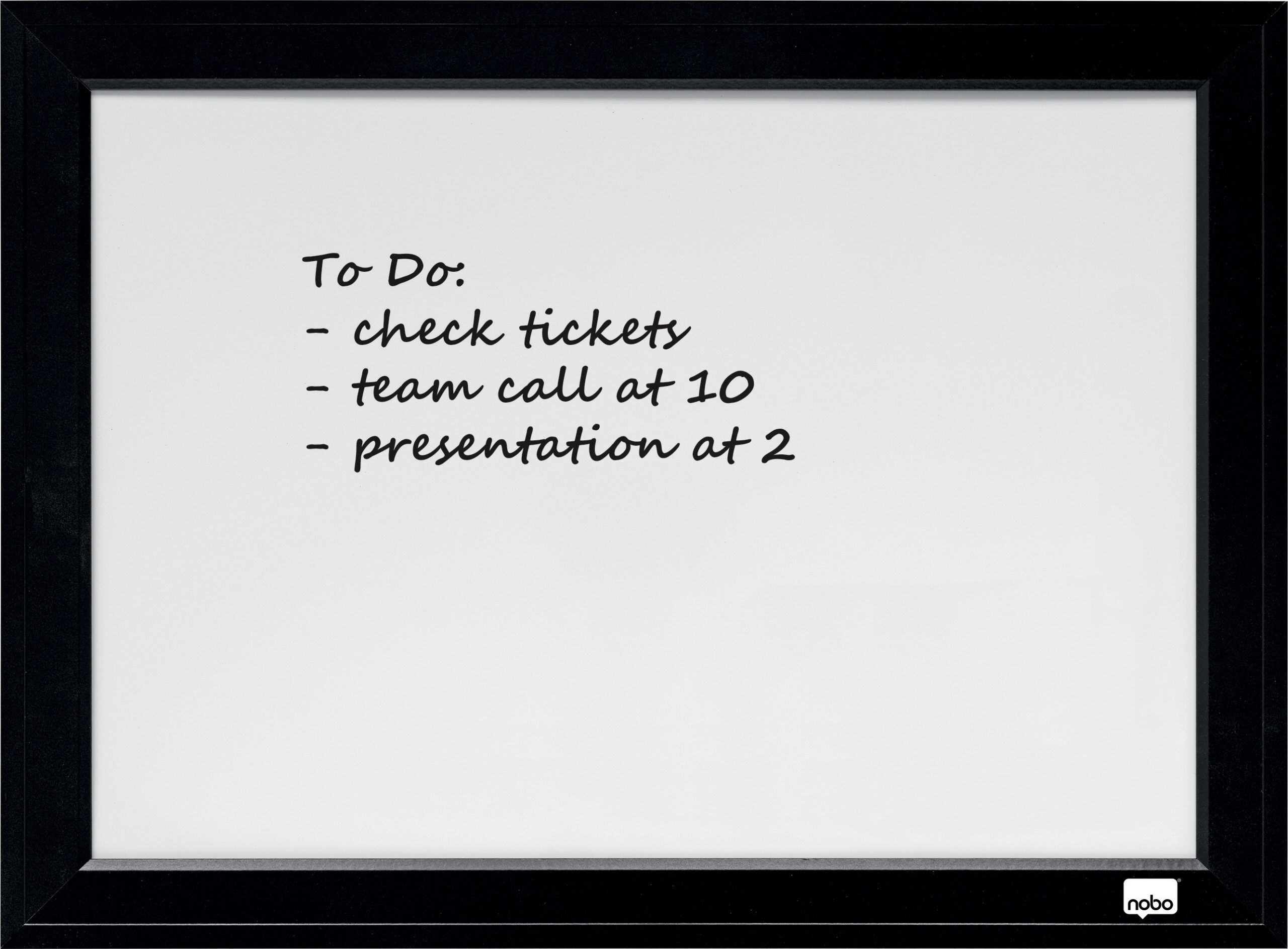 Nobo Home tahvel, 58,5 x 43 cm, must raam - Image 4