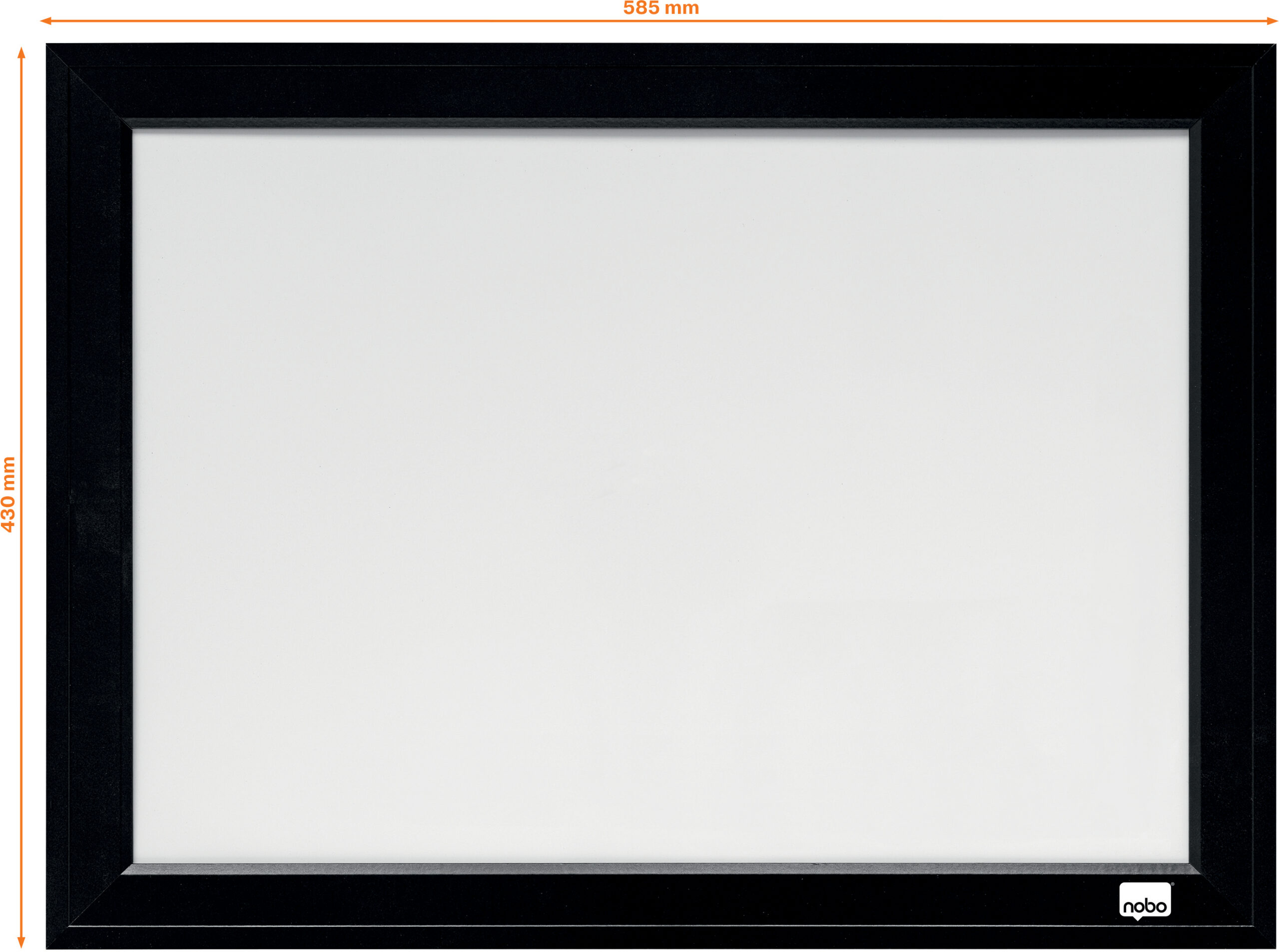 Nobo Home tahvel, 58,5 x 43 cm, must raam - Image 5