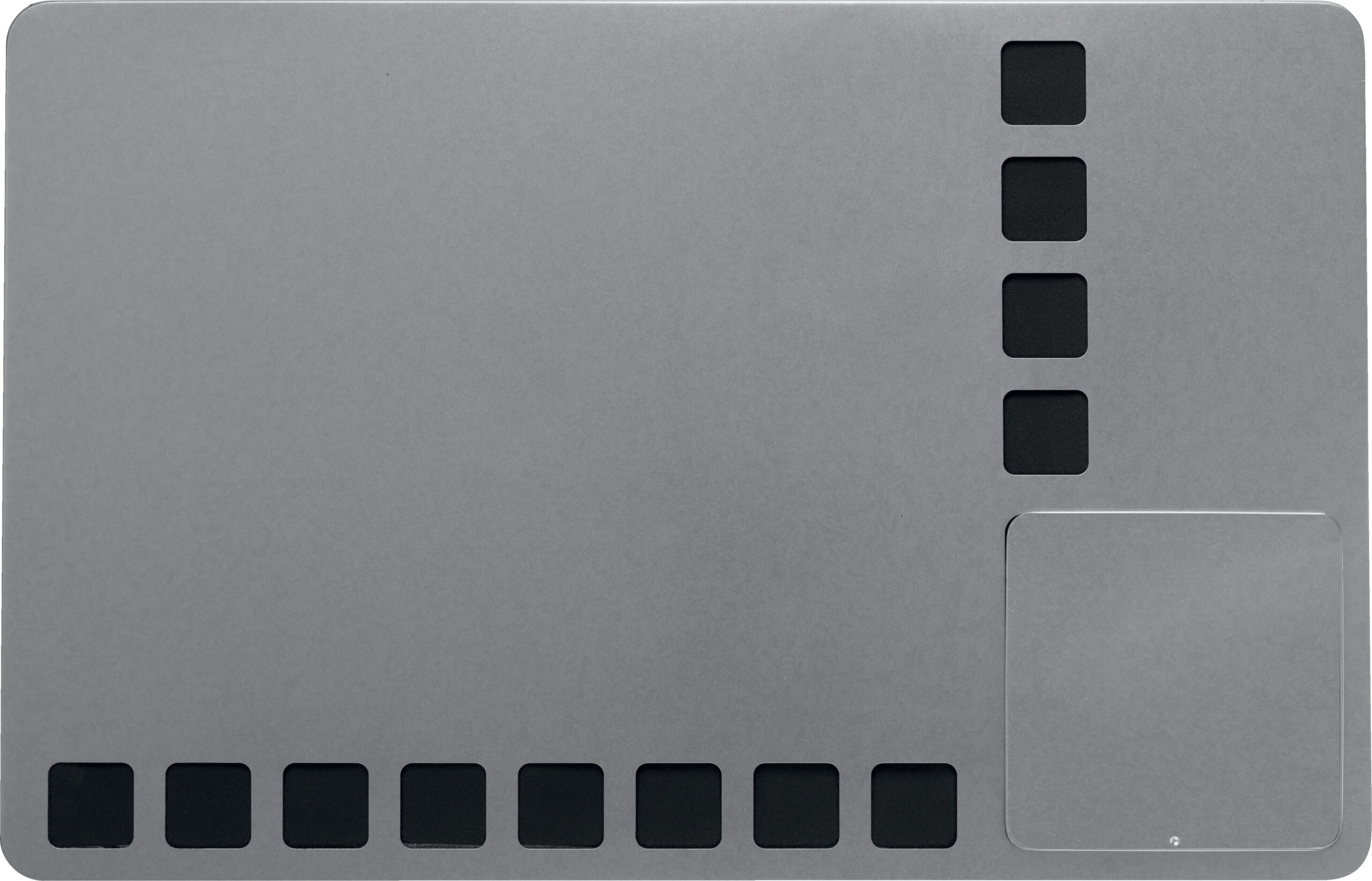 Nobo Home Combi magnettahvel, 61 x 39 cm, hõbedane