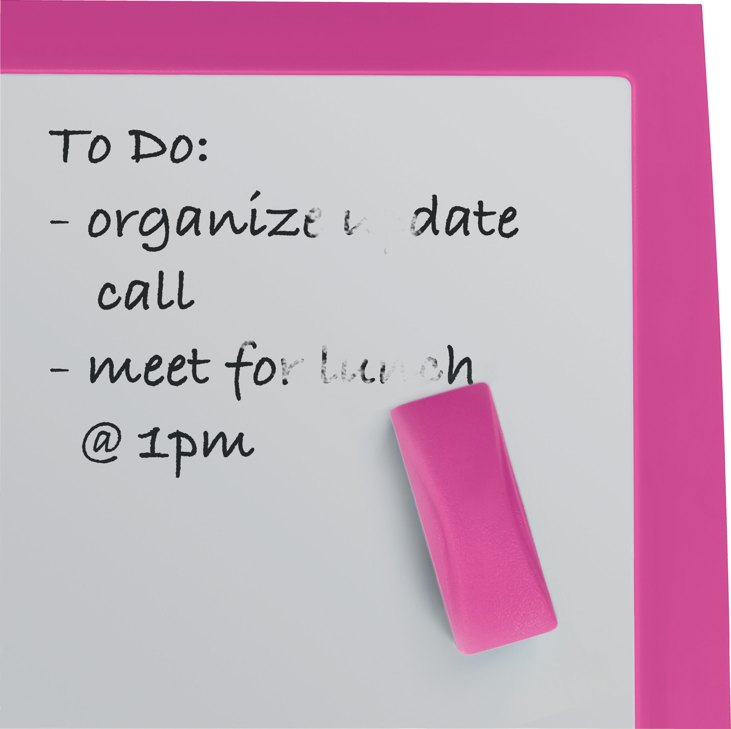 Nobo magnettahvel, 58,5 x 43 cm, roosa raam - Image 4