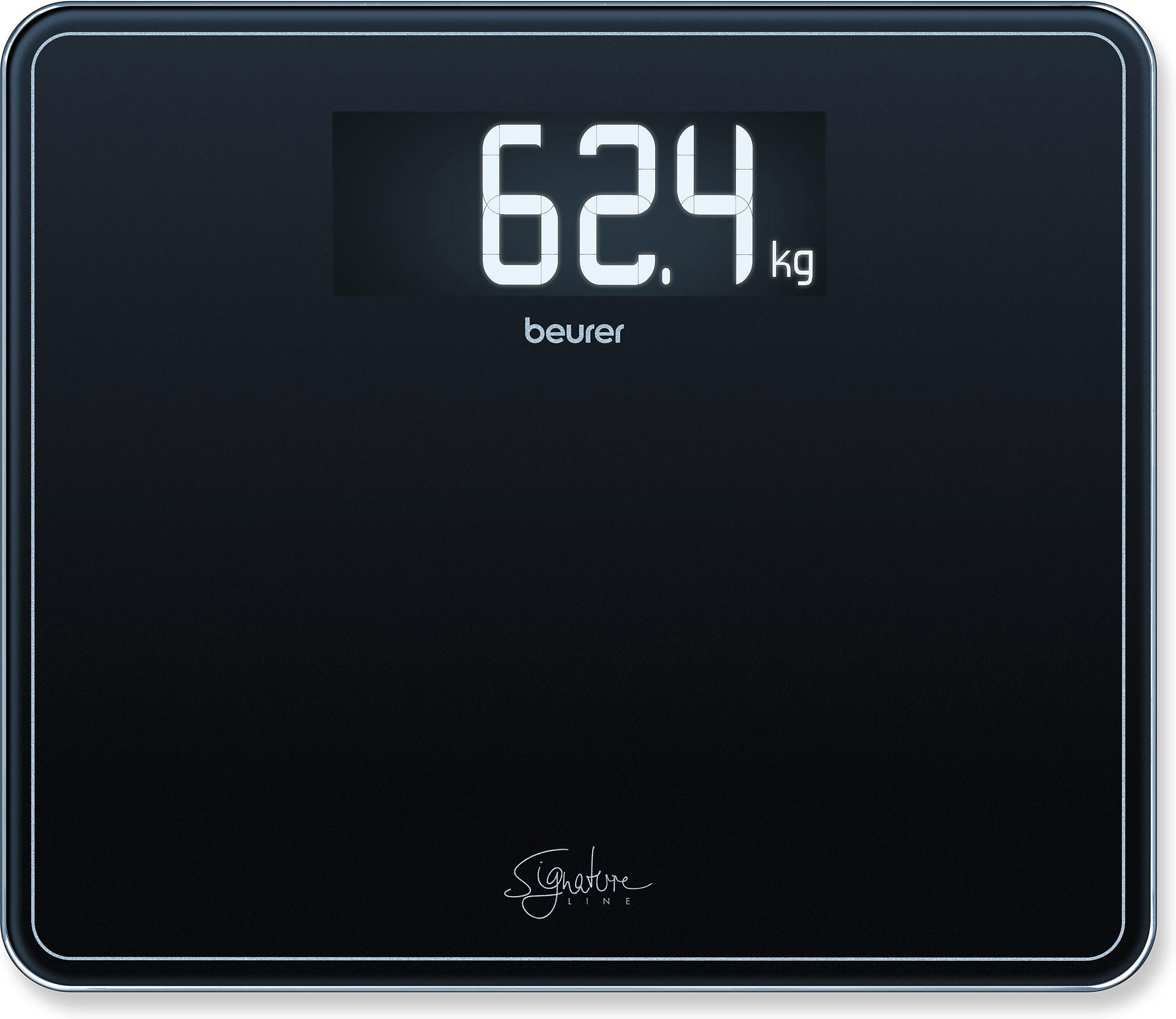 Beurer GS410 isiklik kaal, must