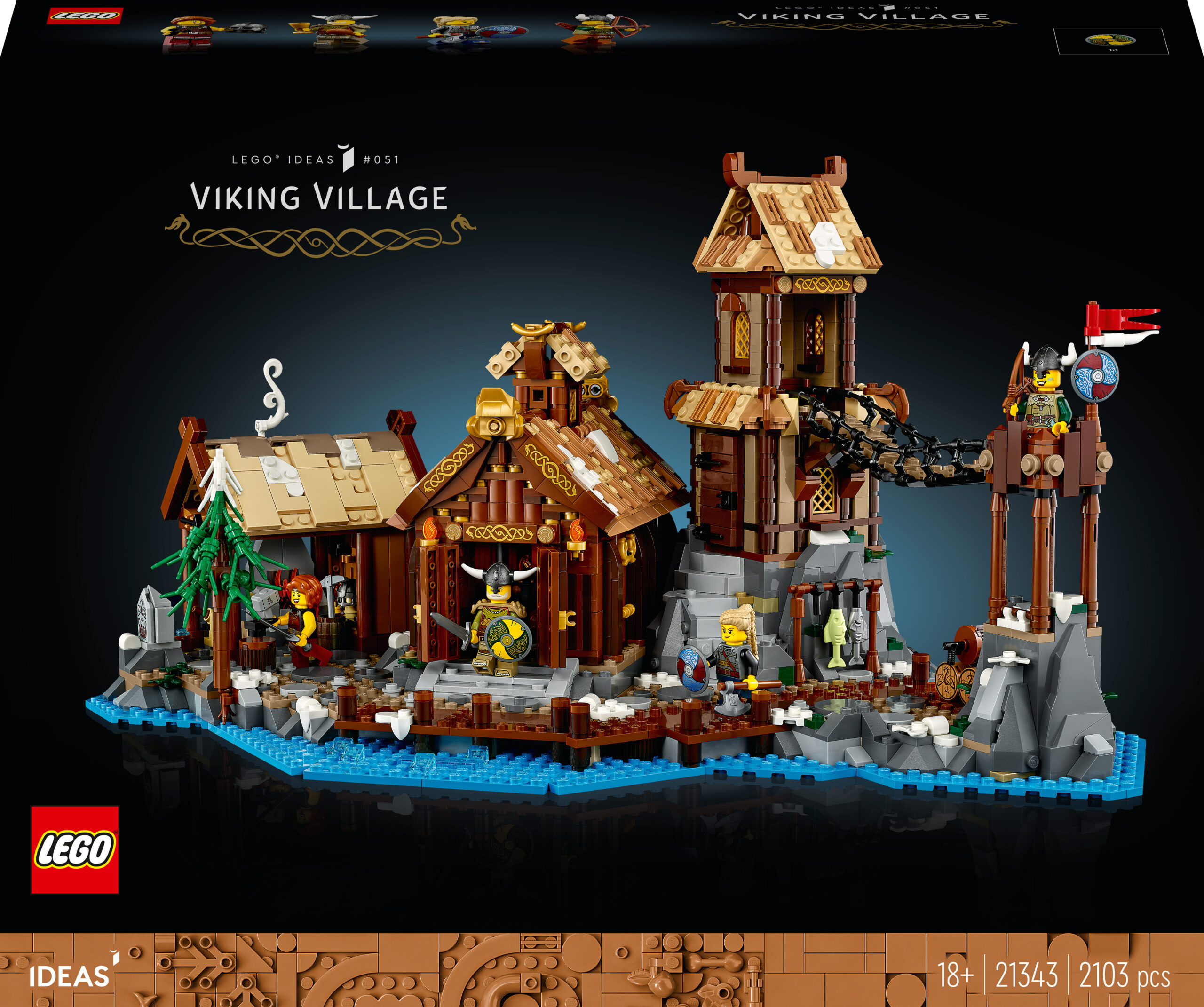 LEGO Ideas 21343 - Viikingite küla