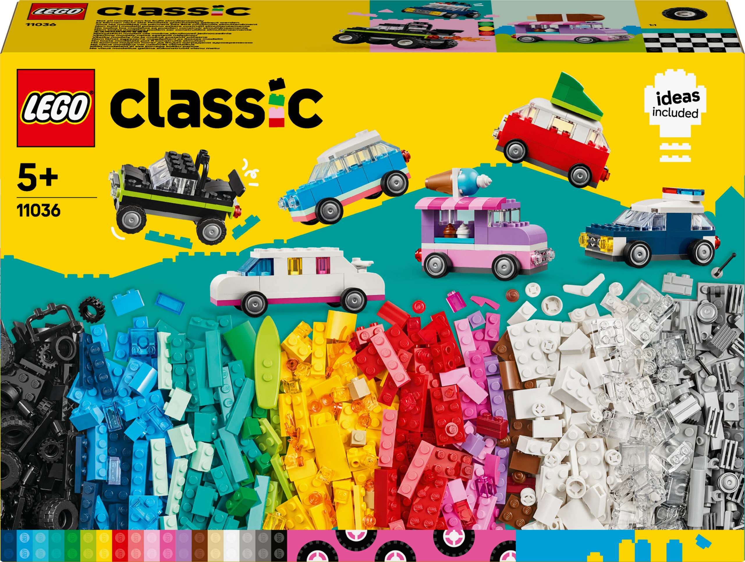 LEGO Classic 11036 - loomingulised sõidukid