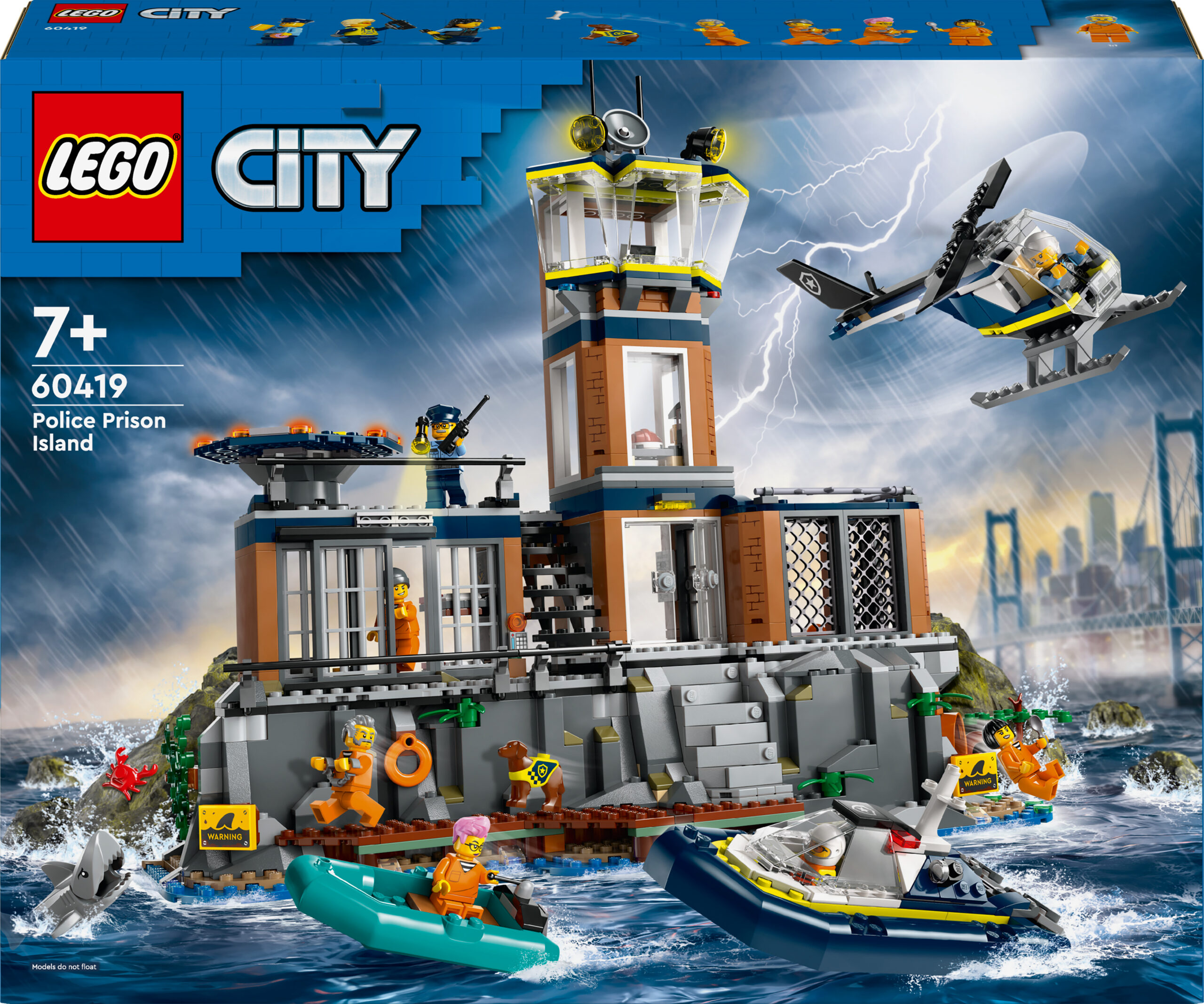 LEGO City politsei 60419 - politsei vangla saar