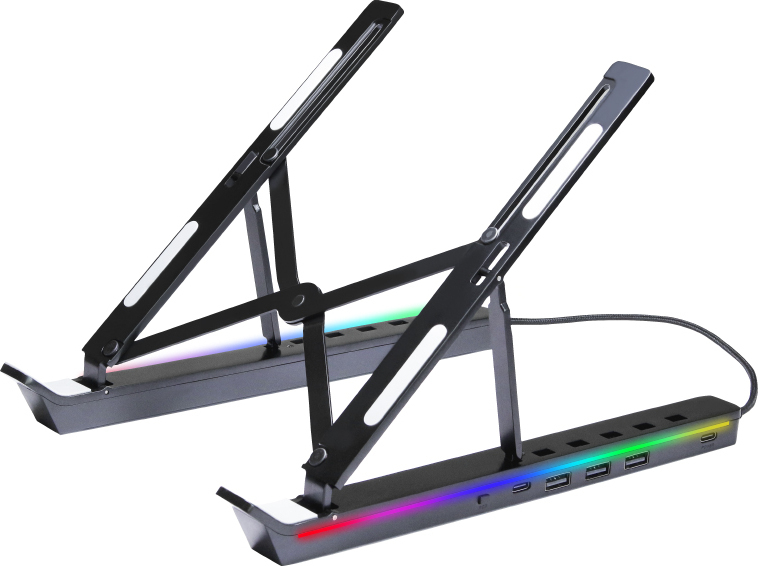 Blackstorm X15 sülearvutialus USB-portide ja RGB-tuledega
